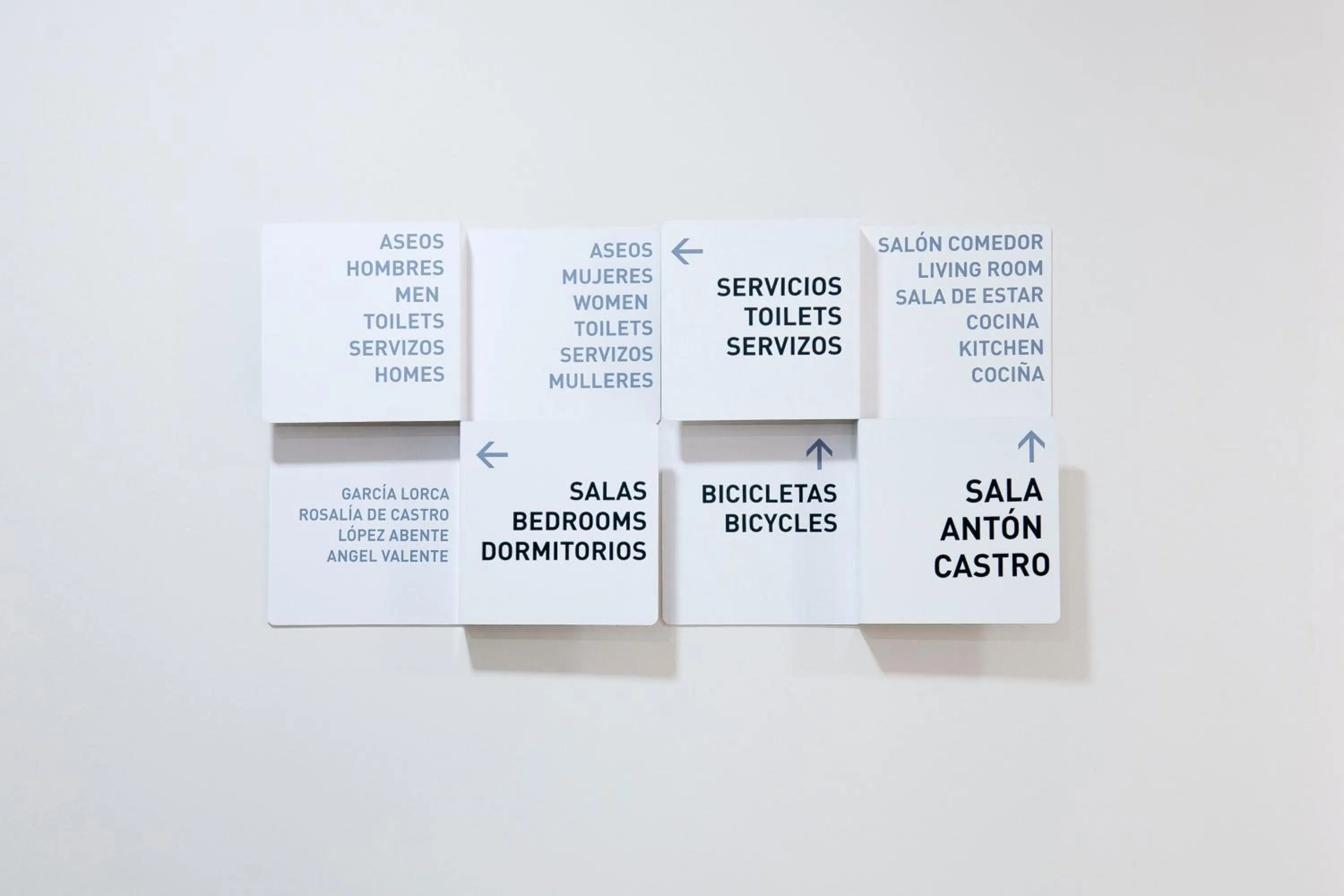 Decorative detail in Albergue Bela Muxia