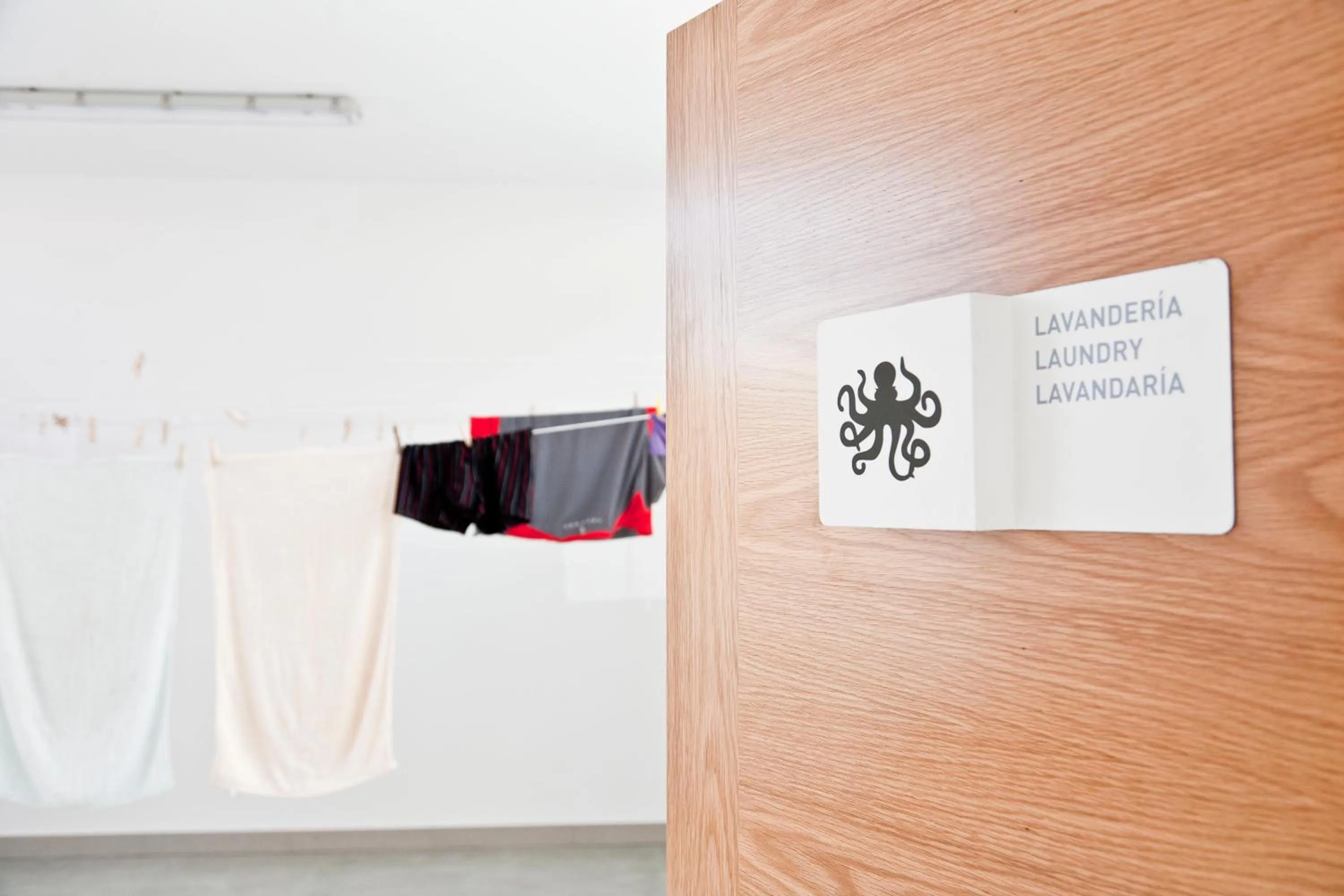 Living room in Albergue Bela Muxia