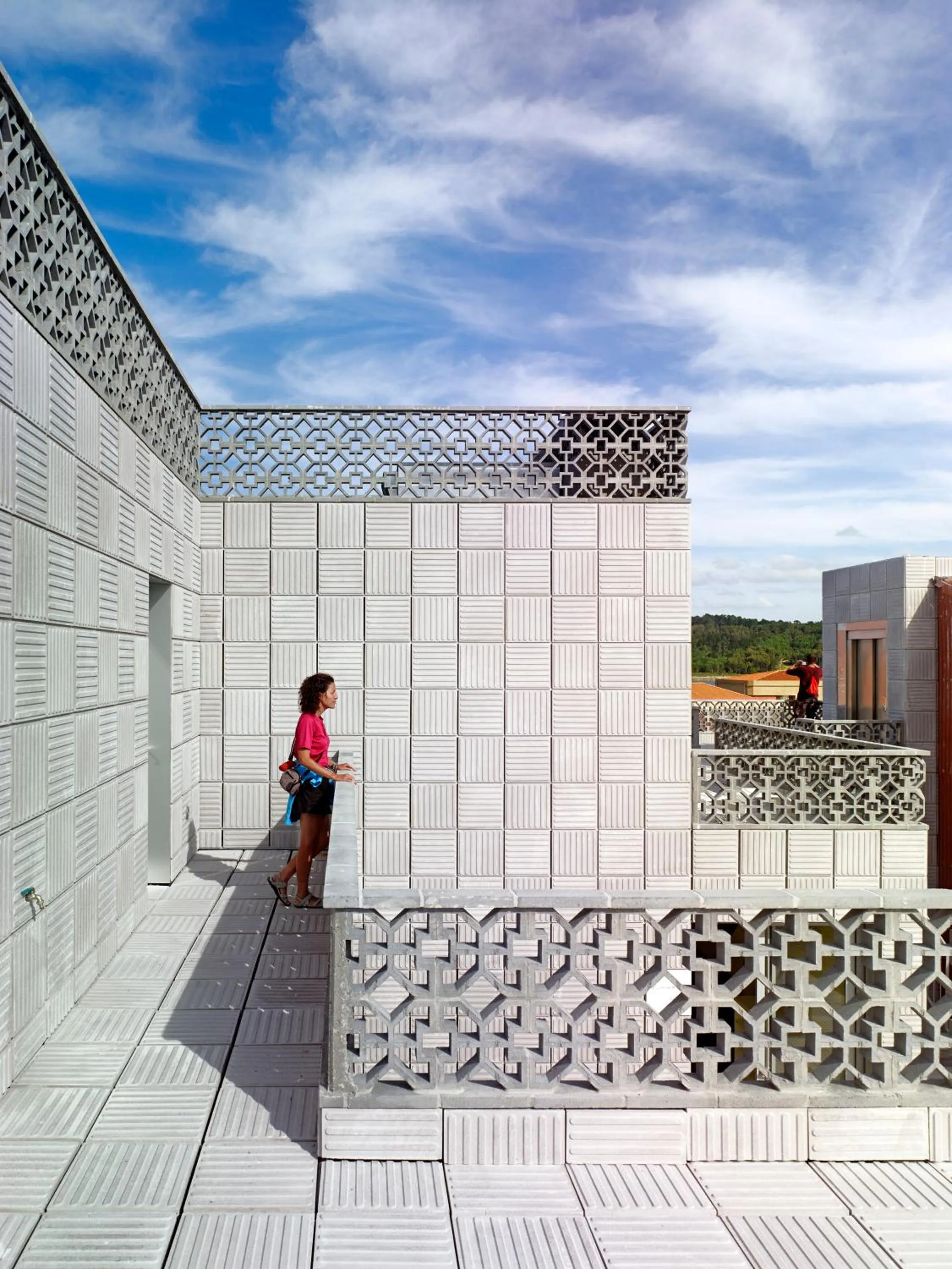 Balcony/Terrace in Albergue Bela Muxia