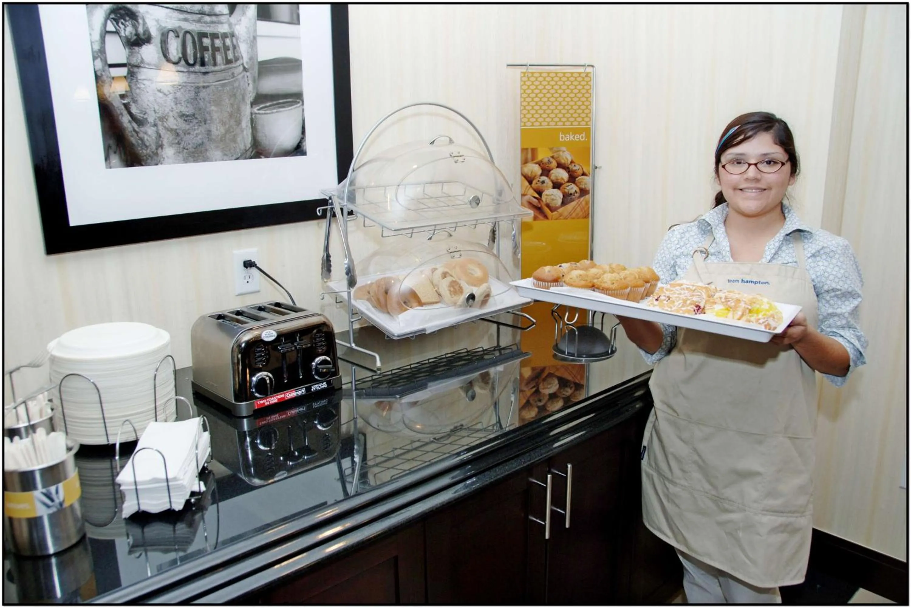 Dining area in Hampton Inn & Suites San Antonio/Northeast I-35