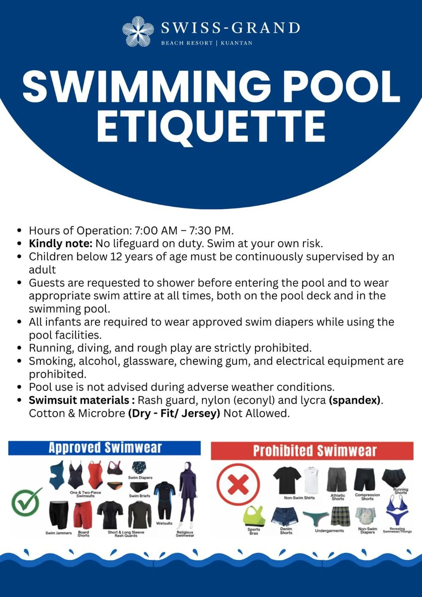 Swimming pool in Swiss-Grand Beach Resort Kuantan - Newly Upgraded 5-Star