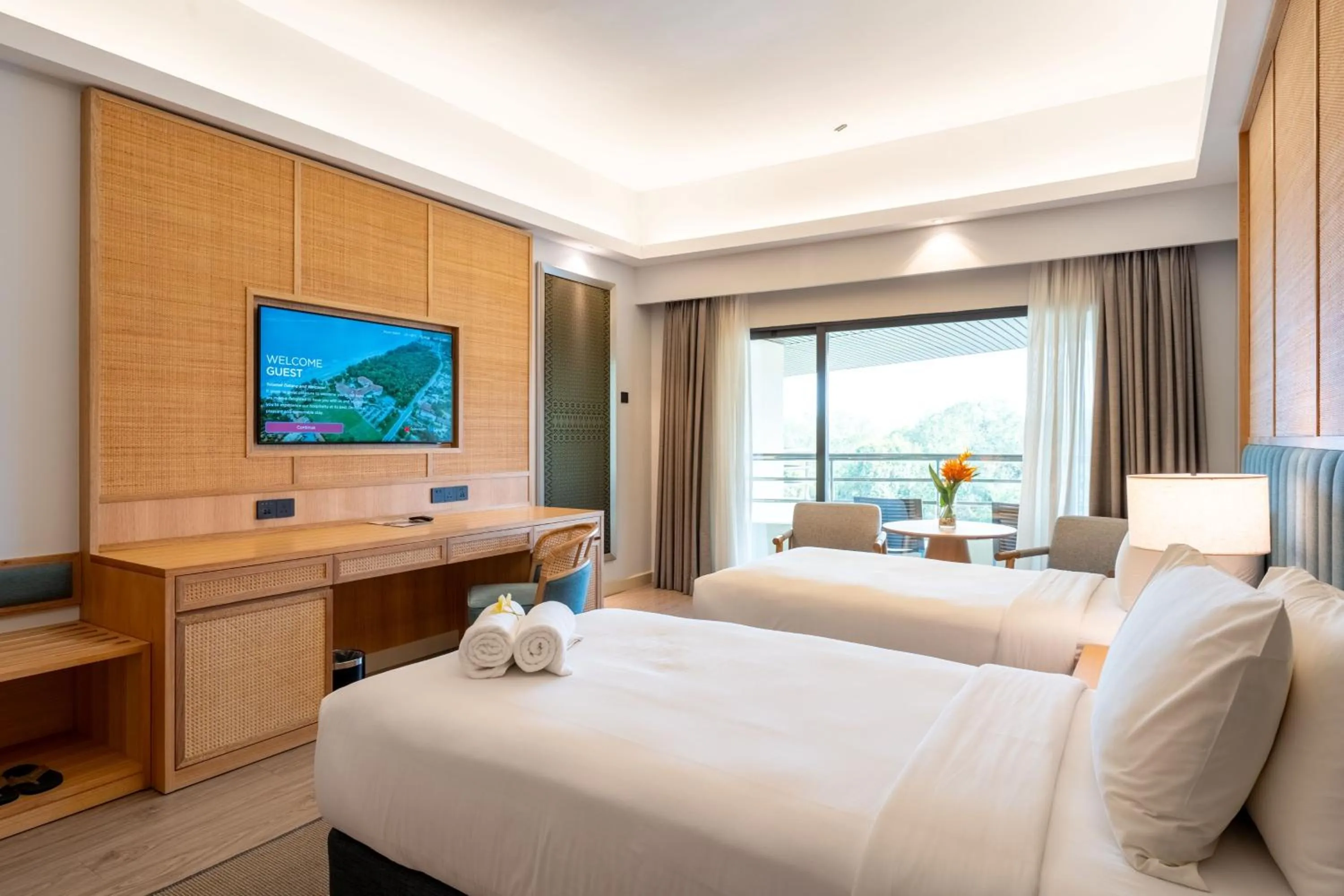 Bedroom, Bed in Swiss-Grand Beach Resort Kuantan - Newly Upgraded 5-Star