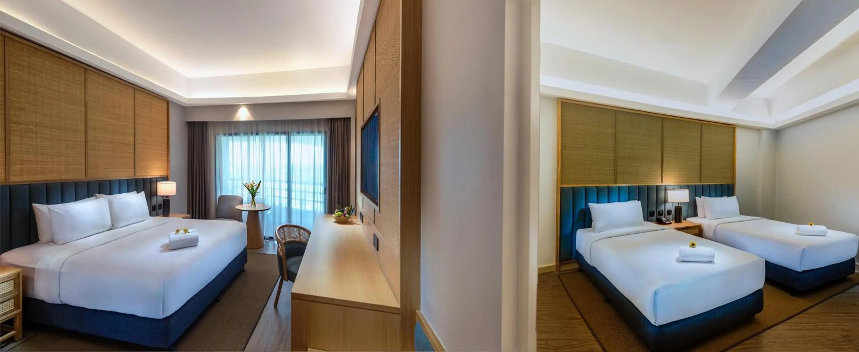 Bedroom, Bed in Swiss-Grand Beach Resort Kuantan