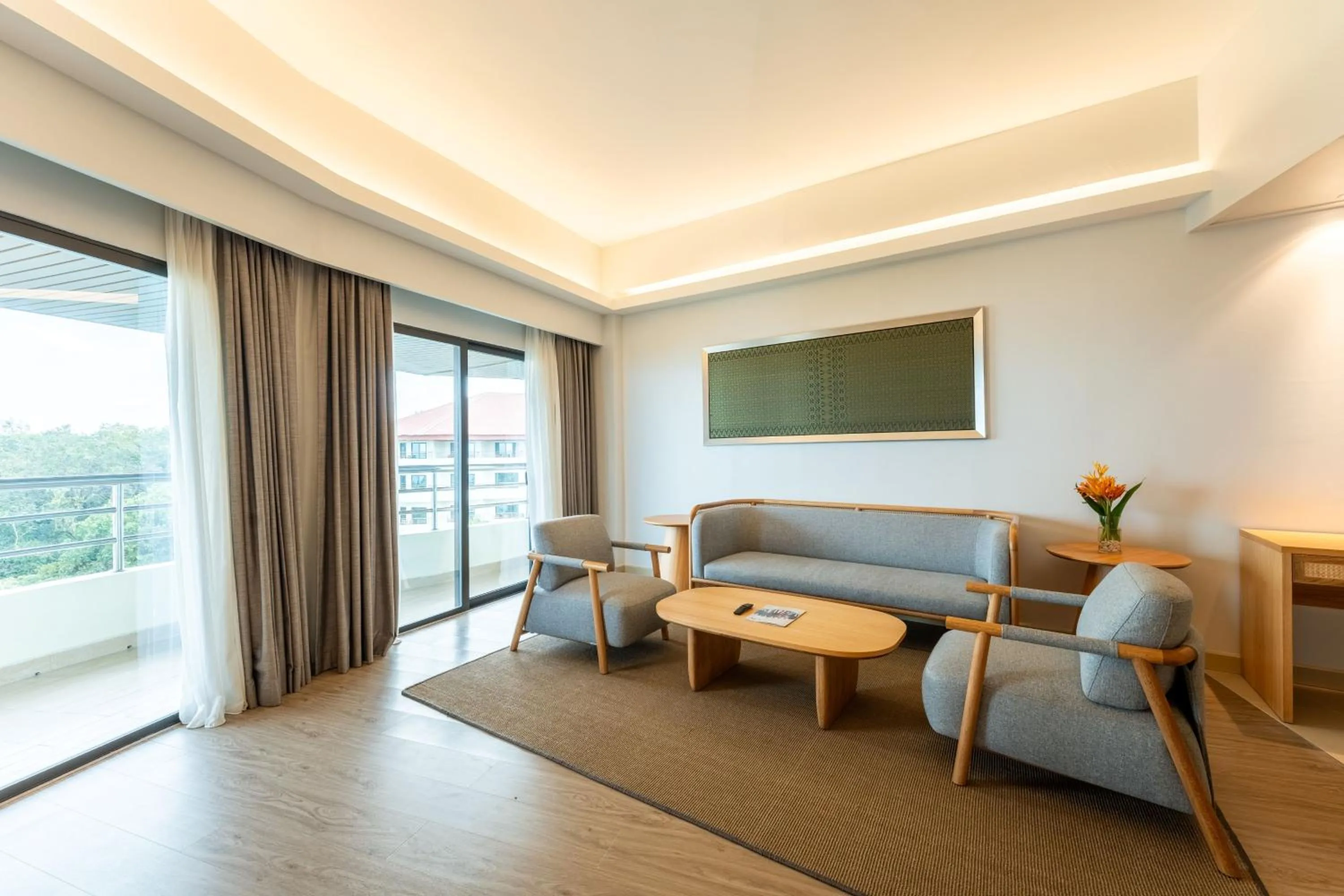 Bed in Swiss-Grand Beach Resort Kuantan