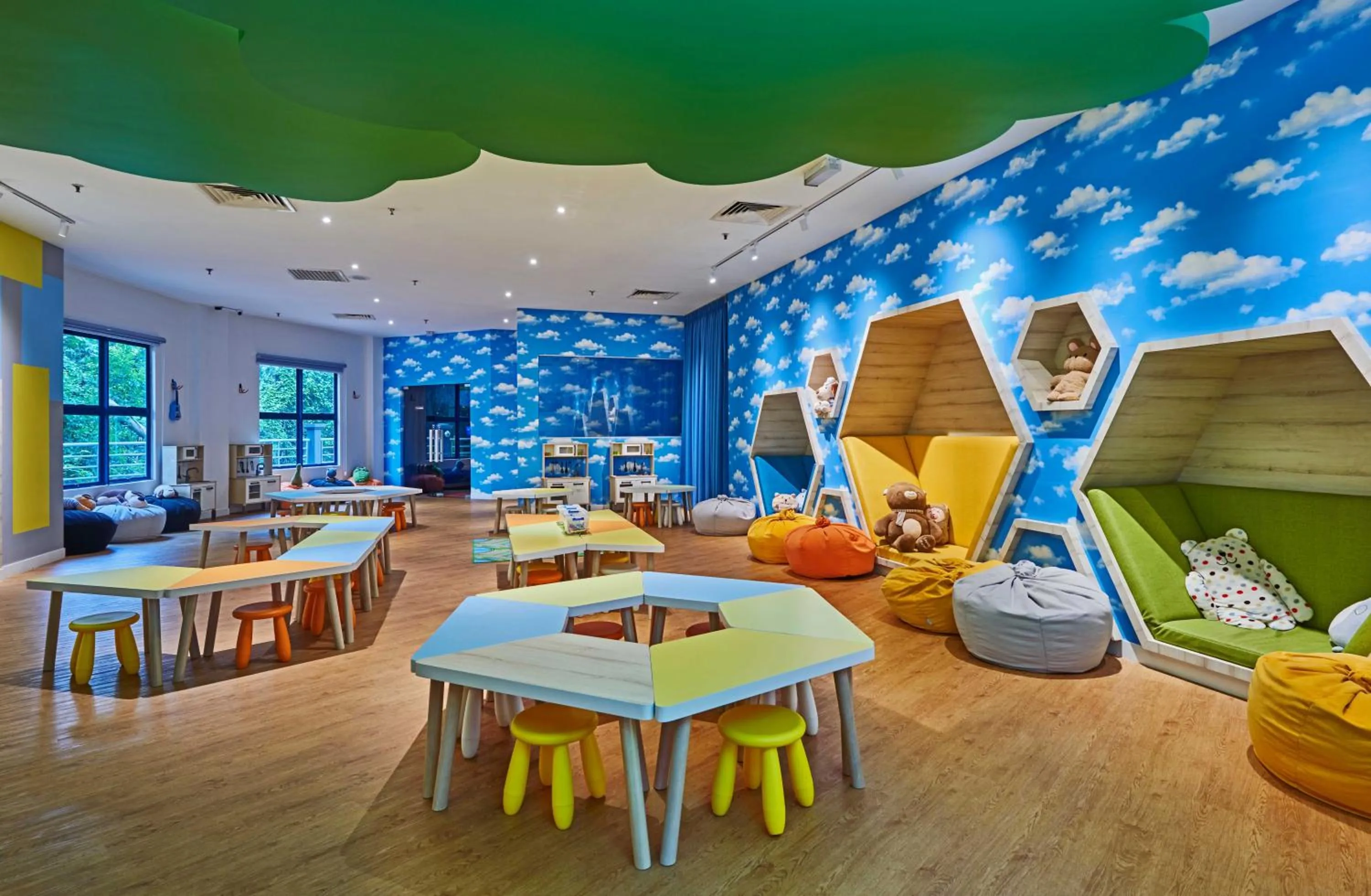 Children play ground in Swiss-Grand Beach Resort Kuantan