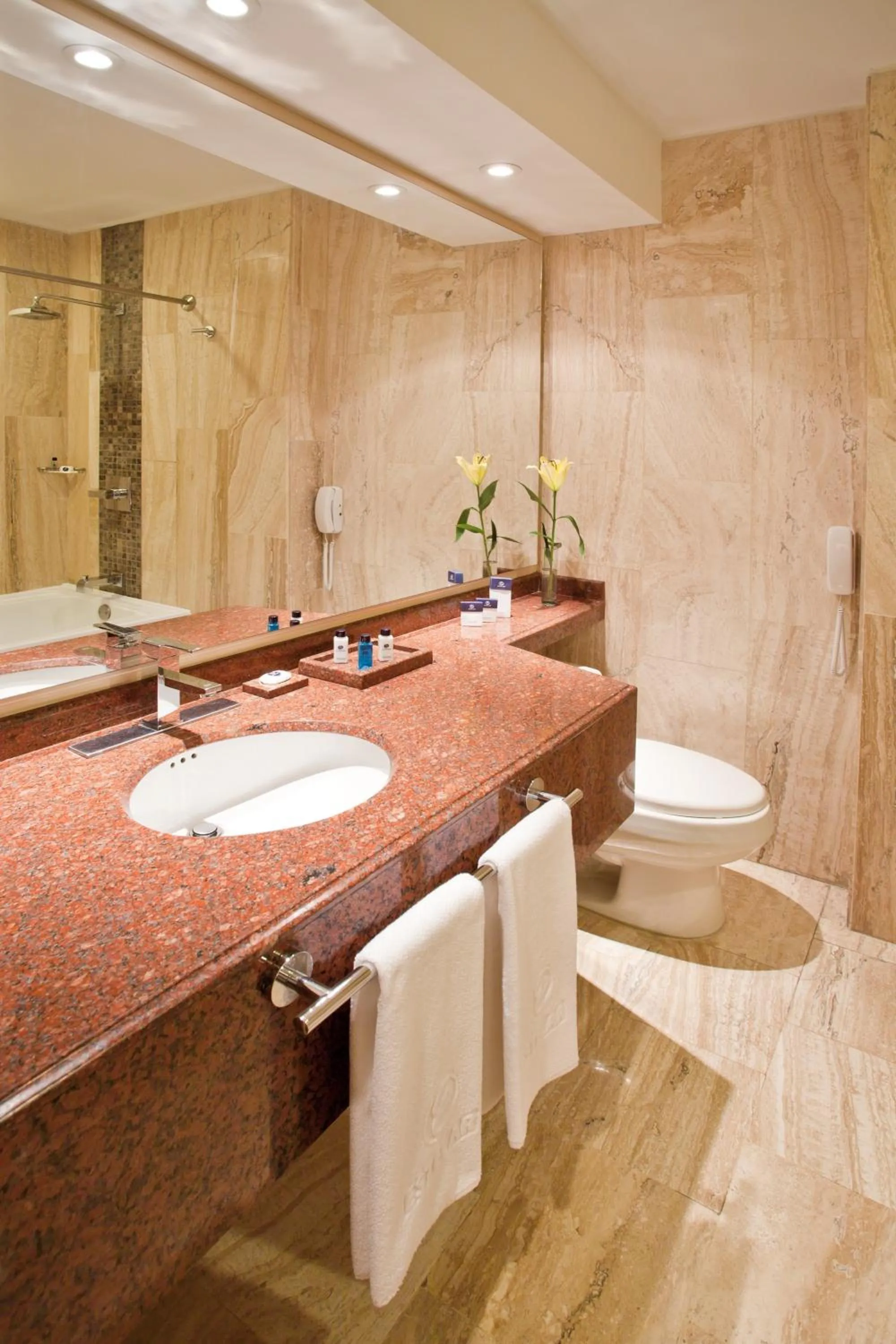 Bathroom in Hotel Windsor House Inn By GEH Suites