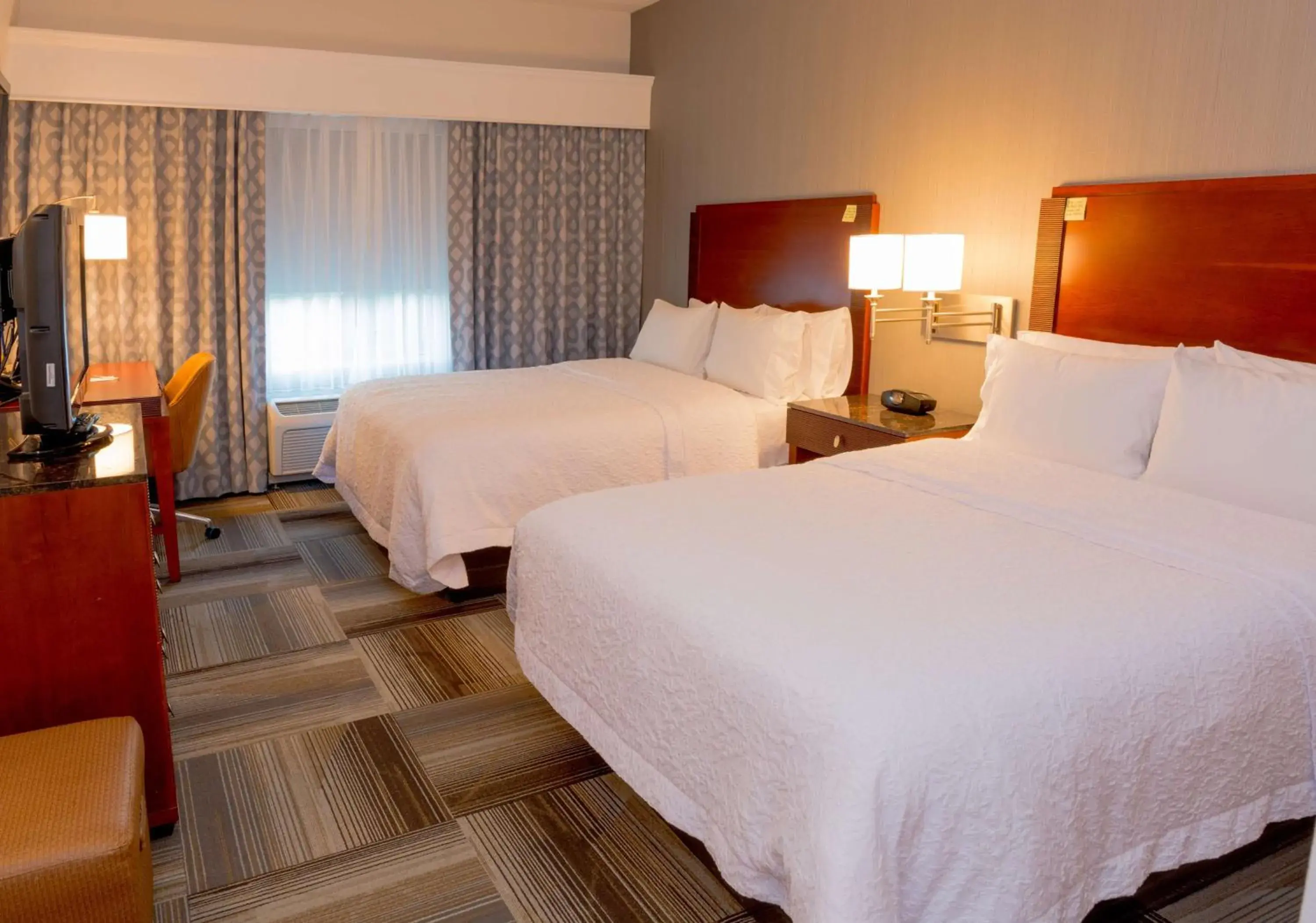Room with Two Queen Beds - Non-Smoking in Hampton Inn & Suites Riverside/Corona East Room with Two Queen Beds - Non-Smoking in Hampton Inn & Suites Riverside/Corona East