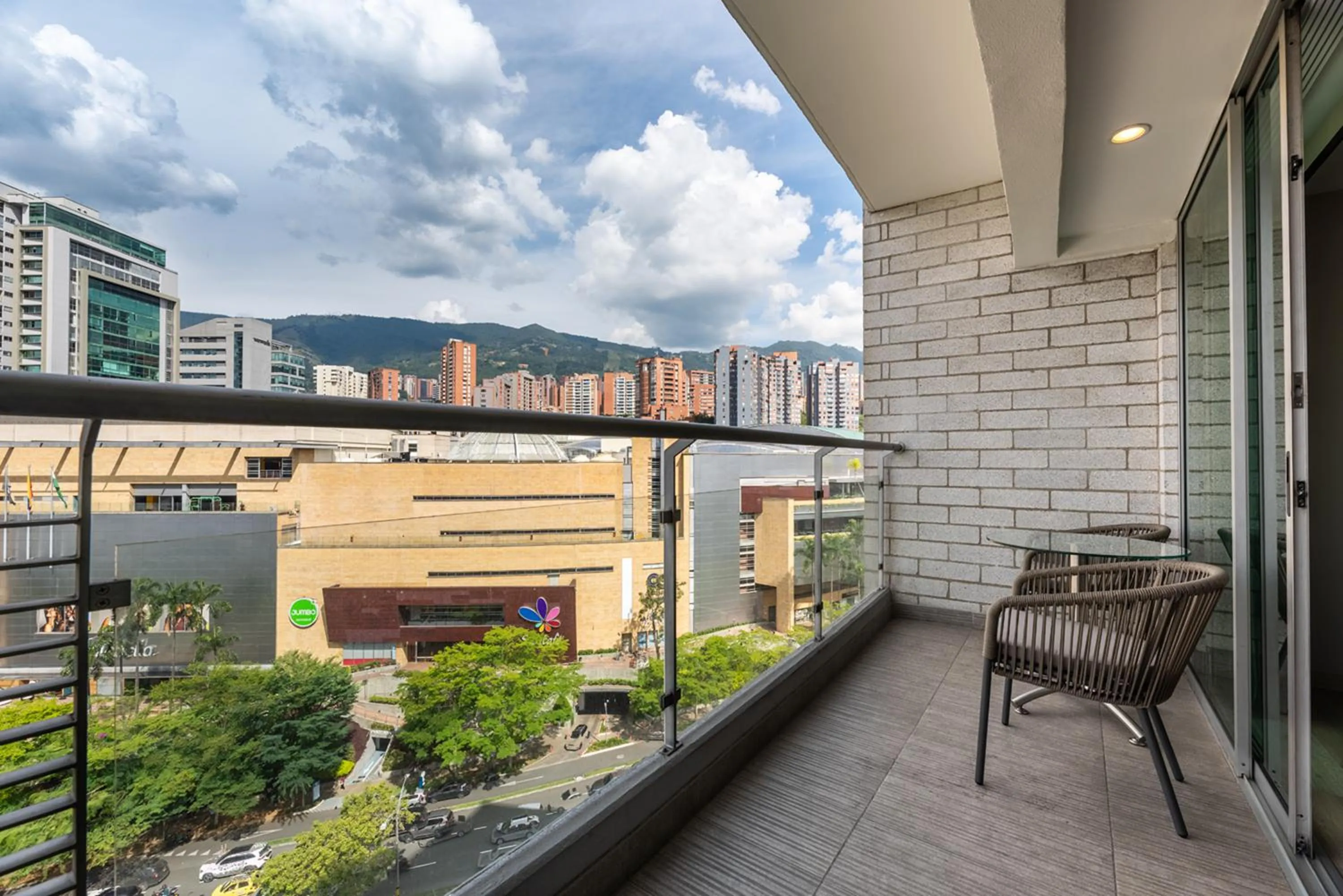 Balcony/Terrace in Estelar Apartamentos Medellin