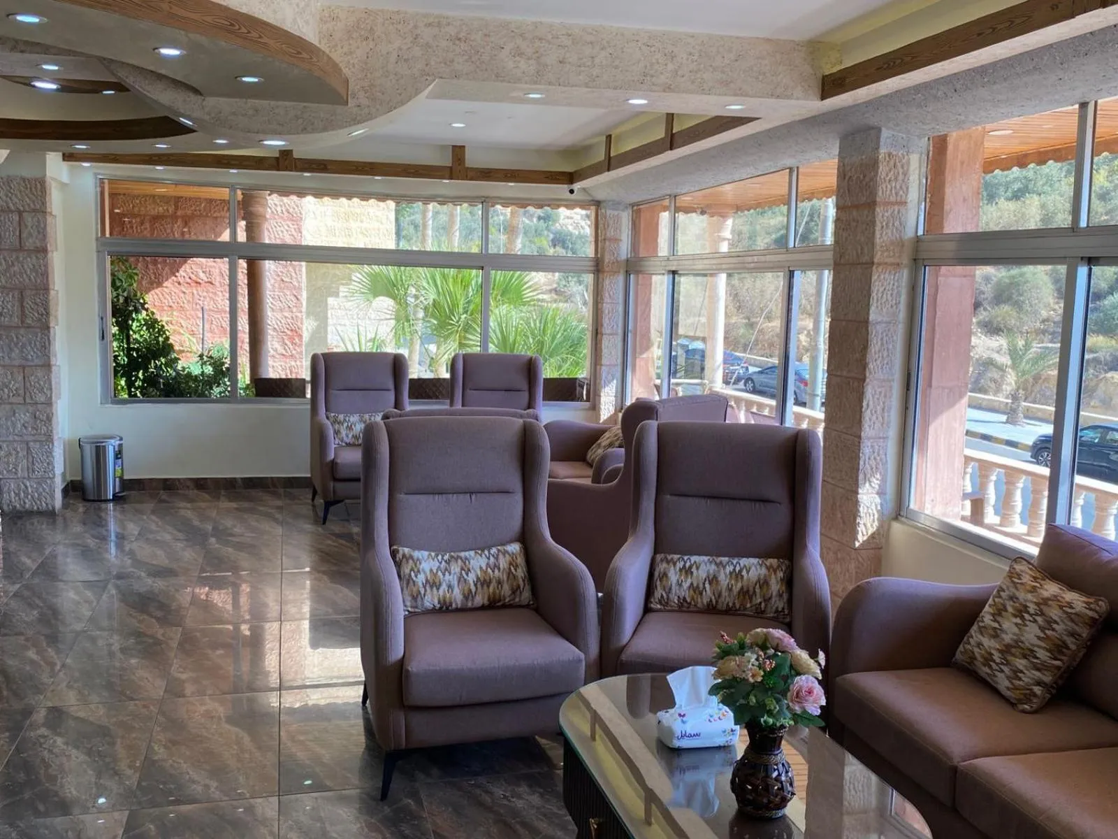 Lobby or reception in Sunset Hotel