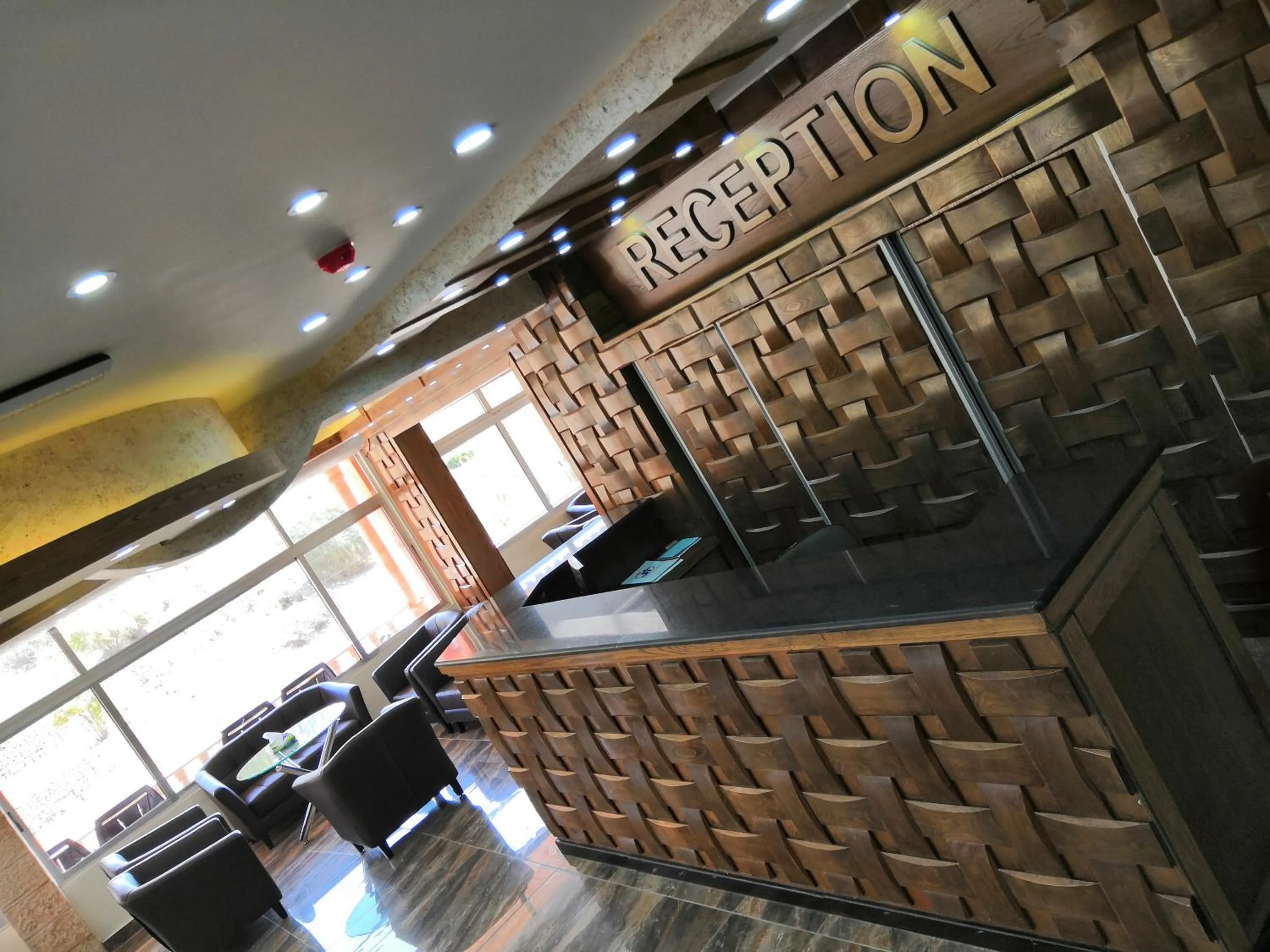 Lobby or reception in Sunset Hotel