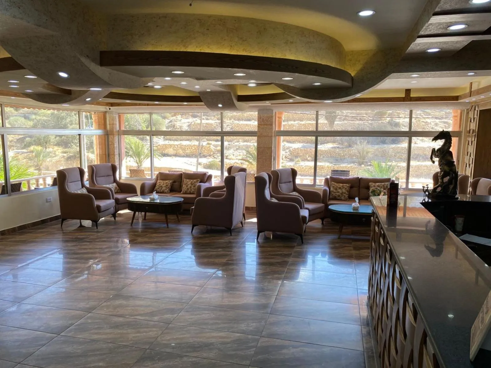 Lobby or reception in Sunset Hotel