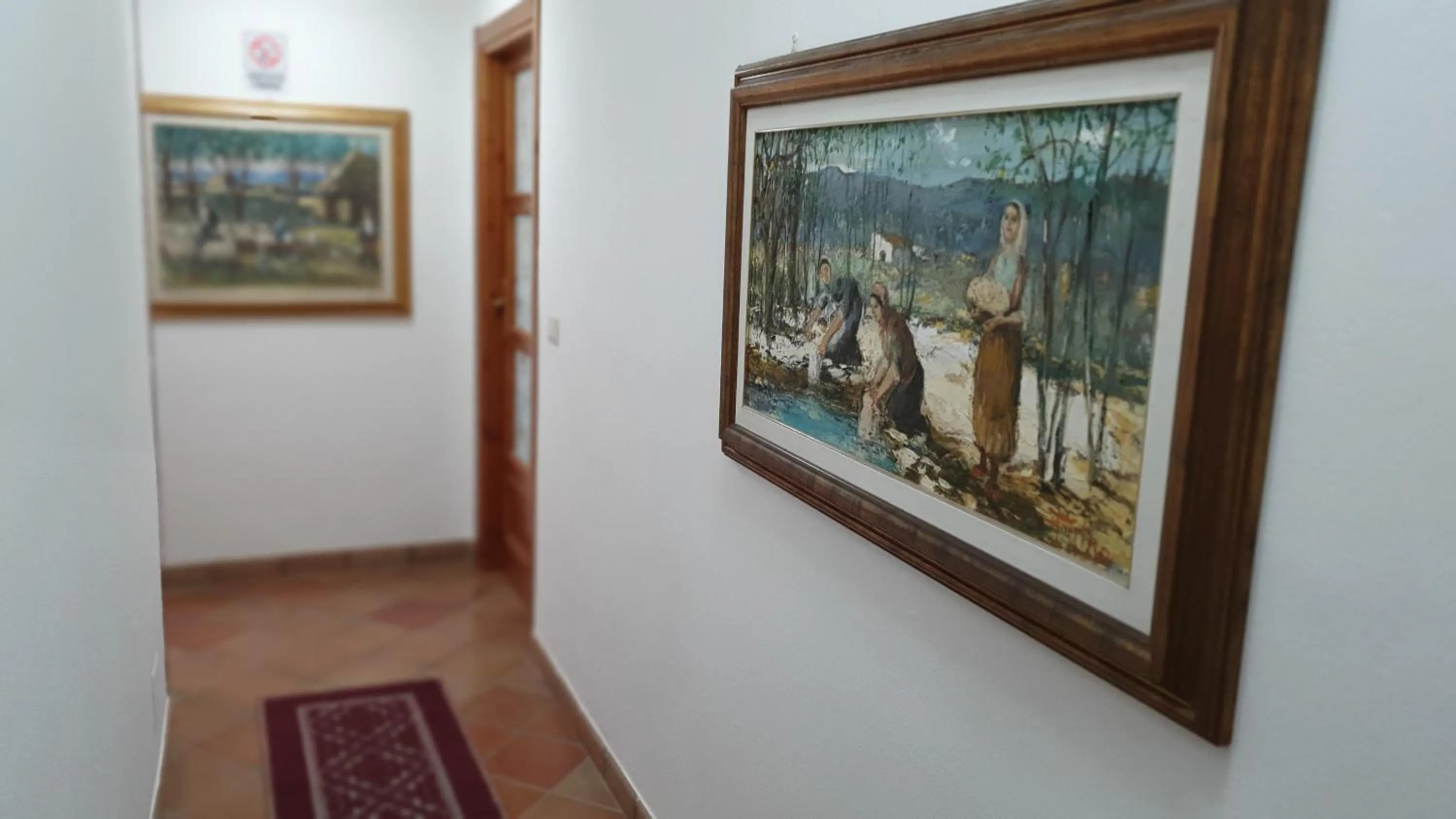 Decorative detail in Villa Canu