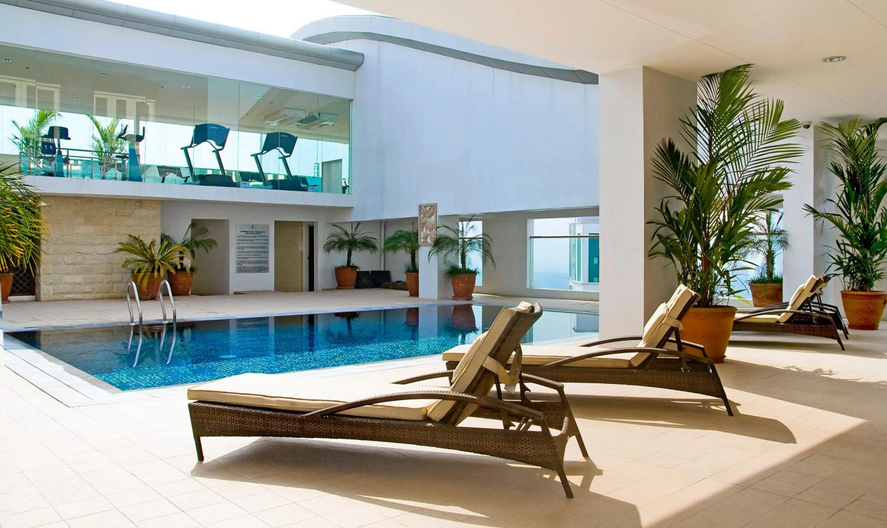 Swimming pool in St Giles Hotel Makati