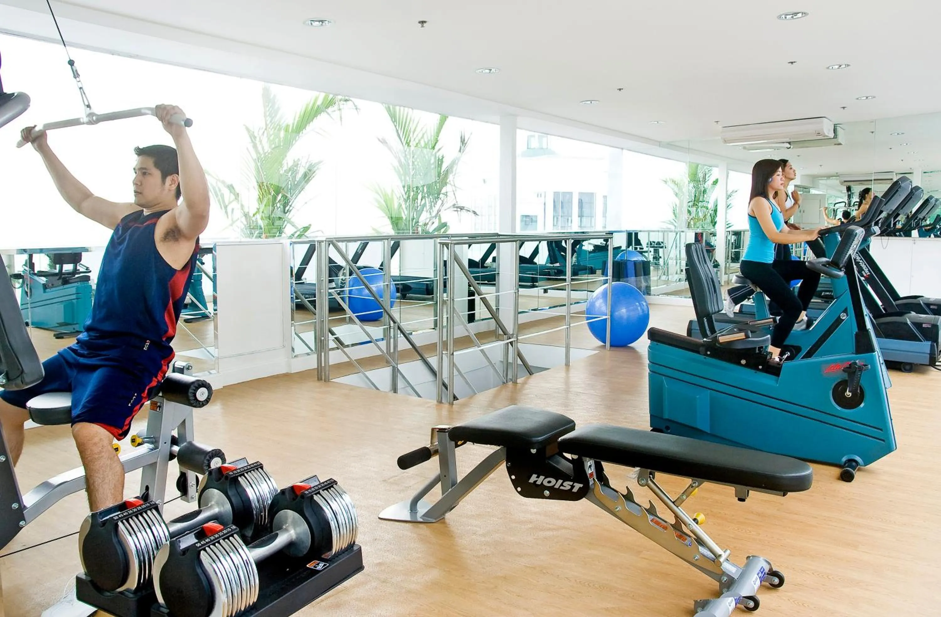 Fitness centre/facilities in St Giles Hotel Makati