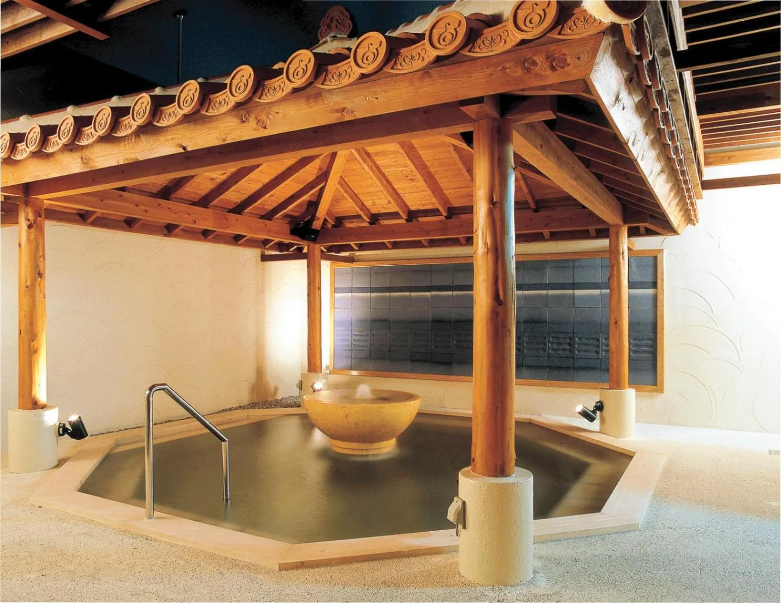 Hot Spring Bath in The Beach Tower Okinawa