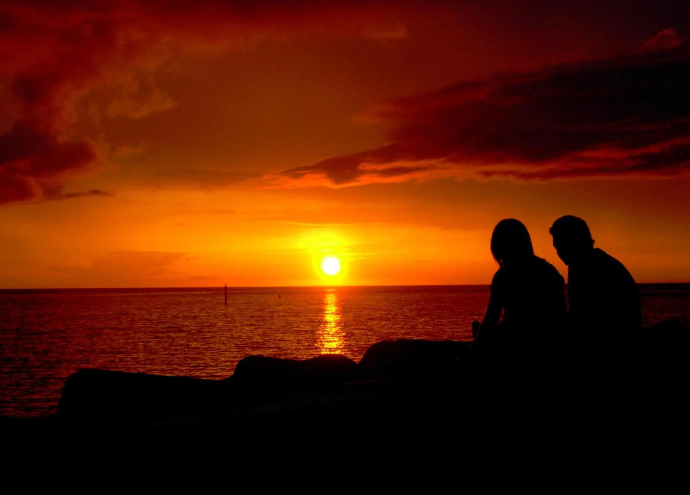 Sunrise in The Beach Tower Okinawa