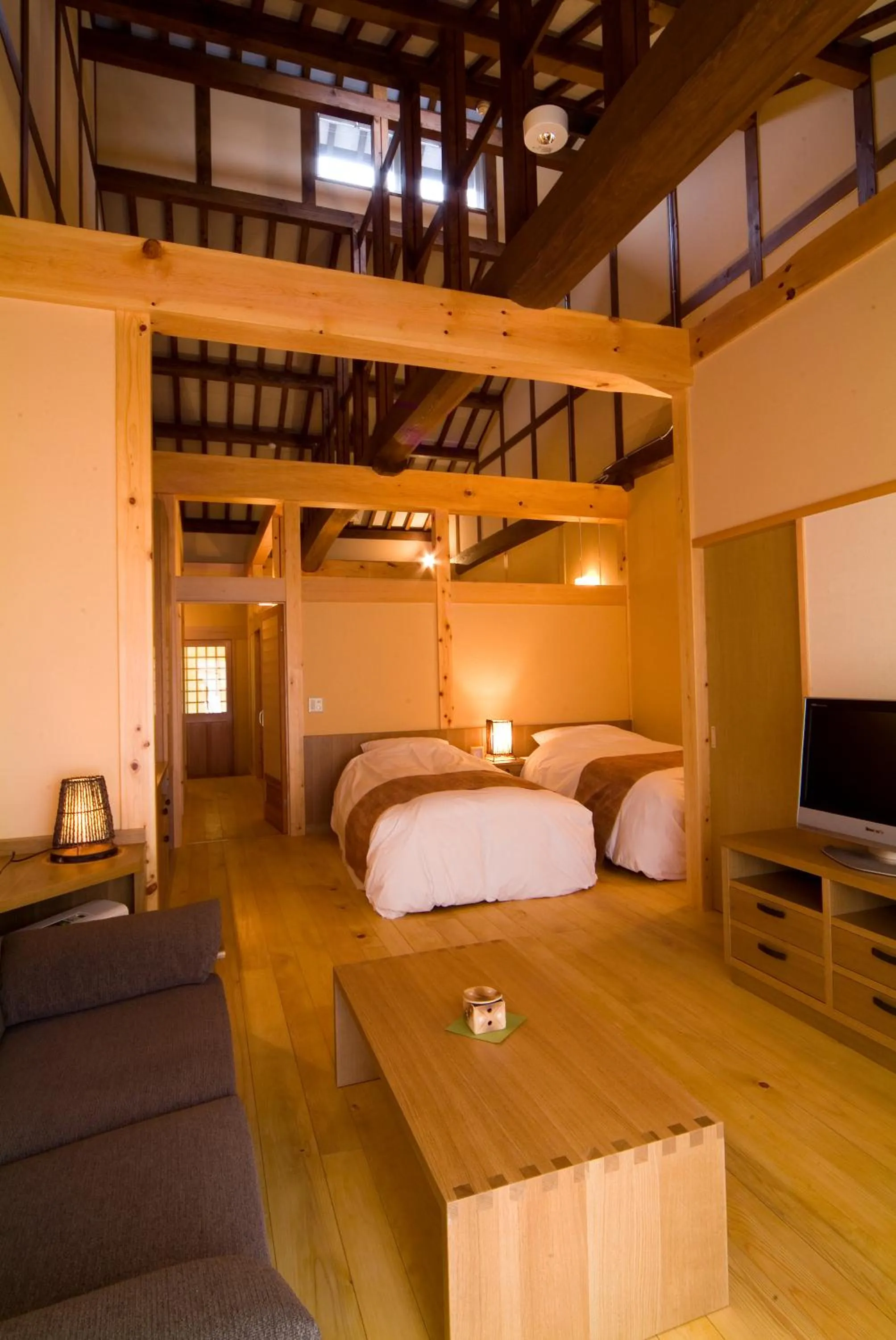 Living room in Miyama Ouan Kyoritsu Resort