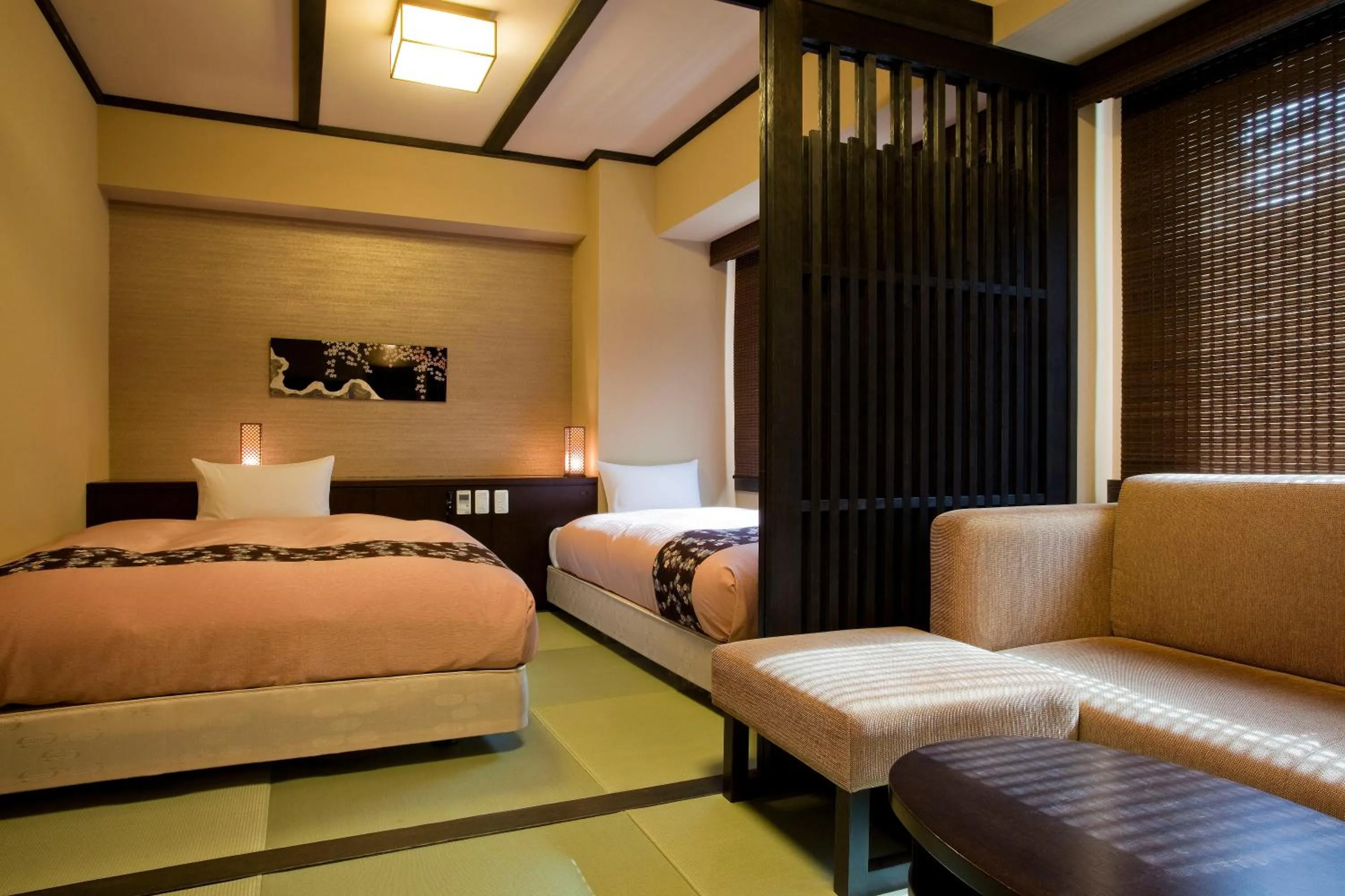 Bed in Takayama Ouan