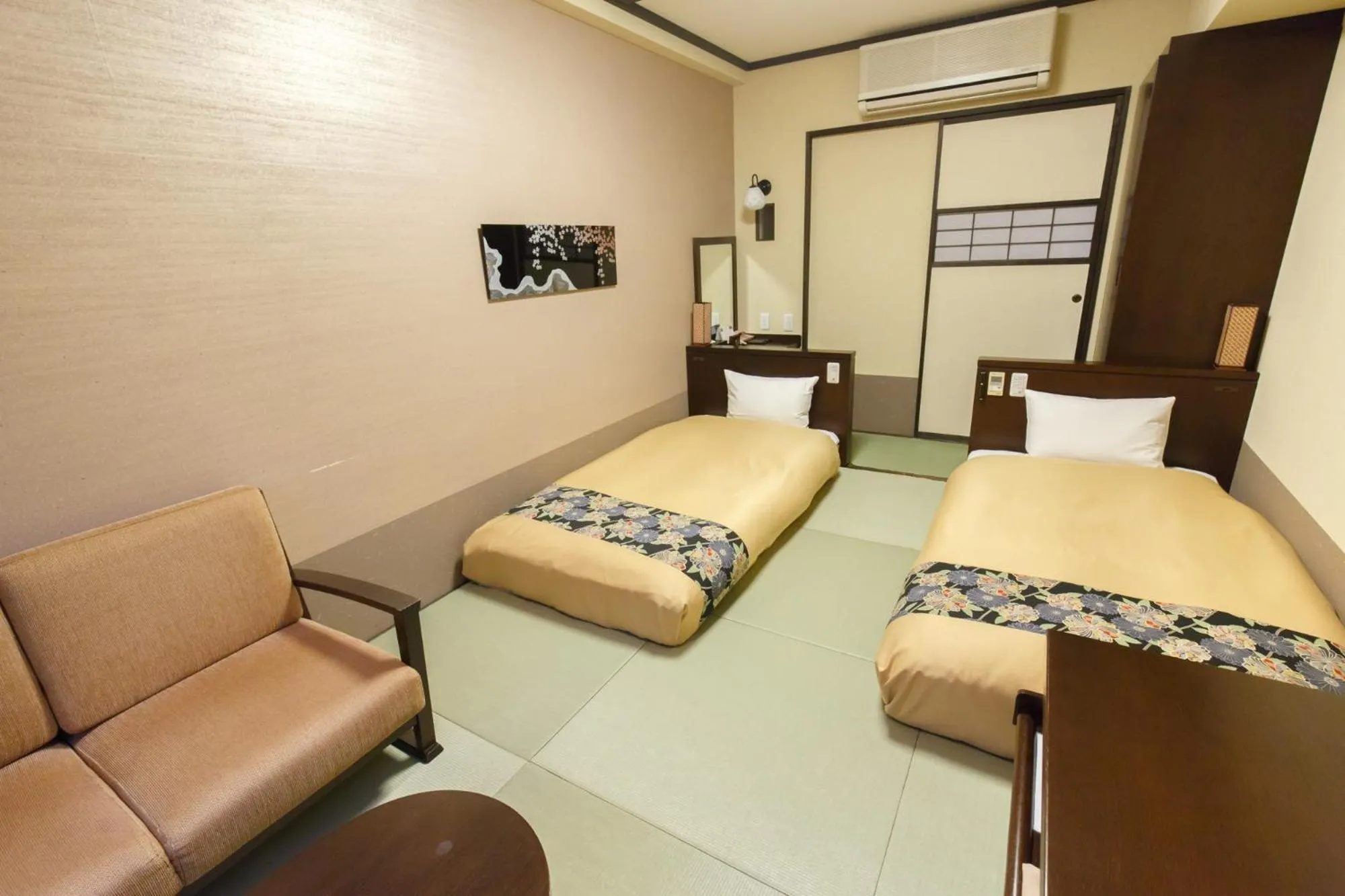 Bed in Takayama Ouan