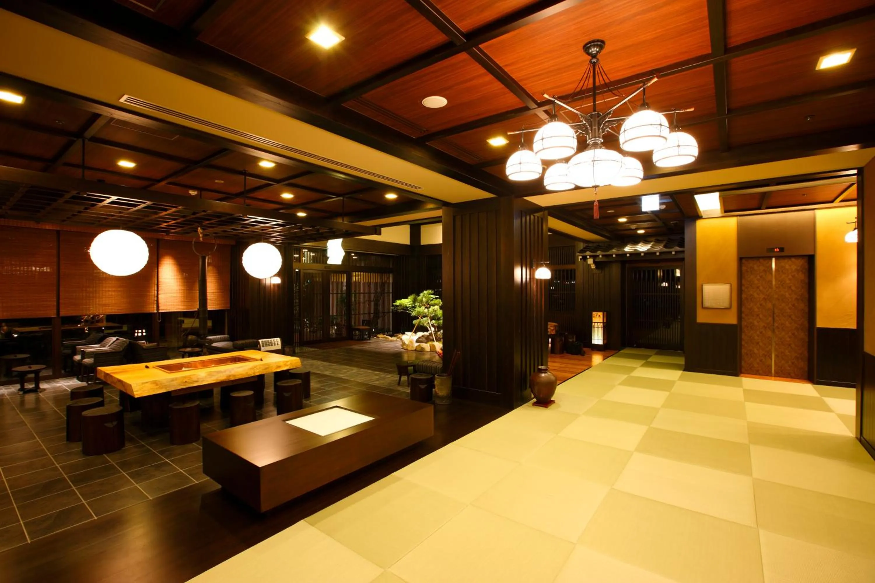 Lobby or reception in Takayama Ouan