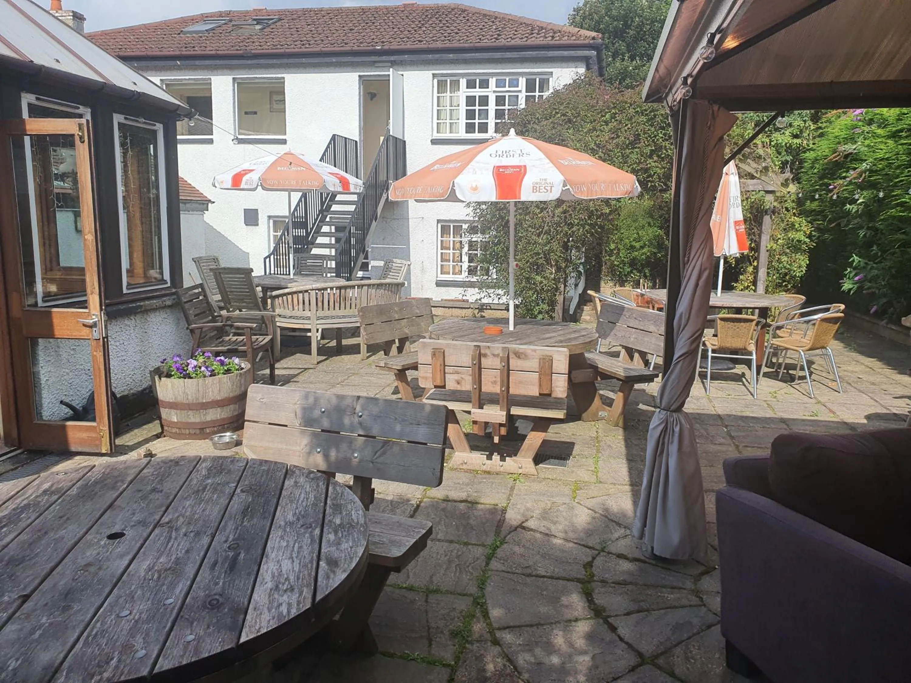 Garden in The Border Hotel