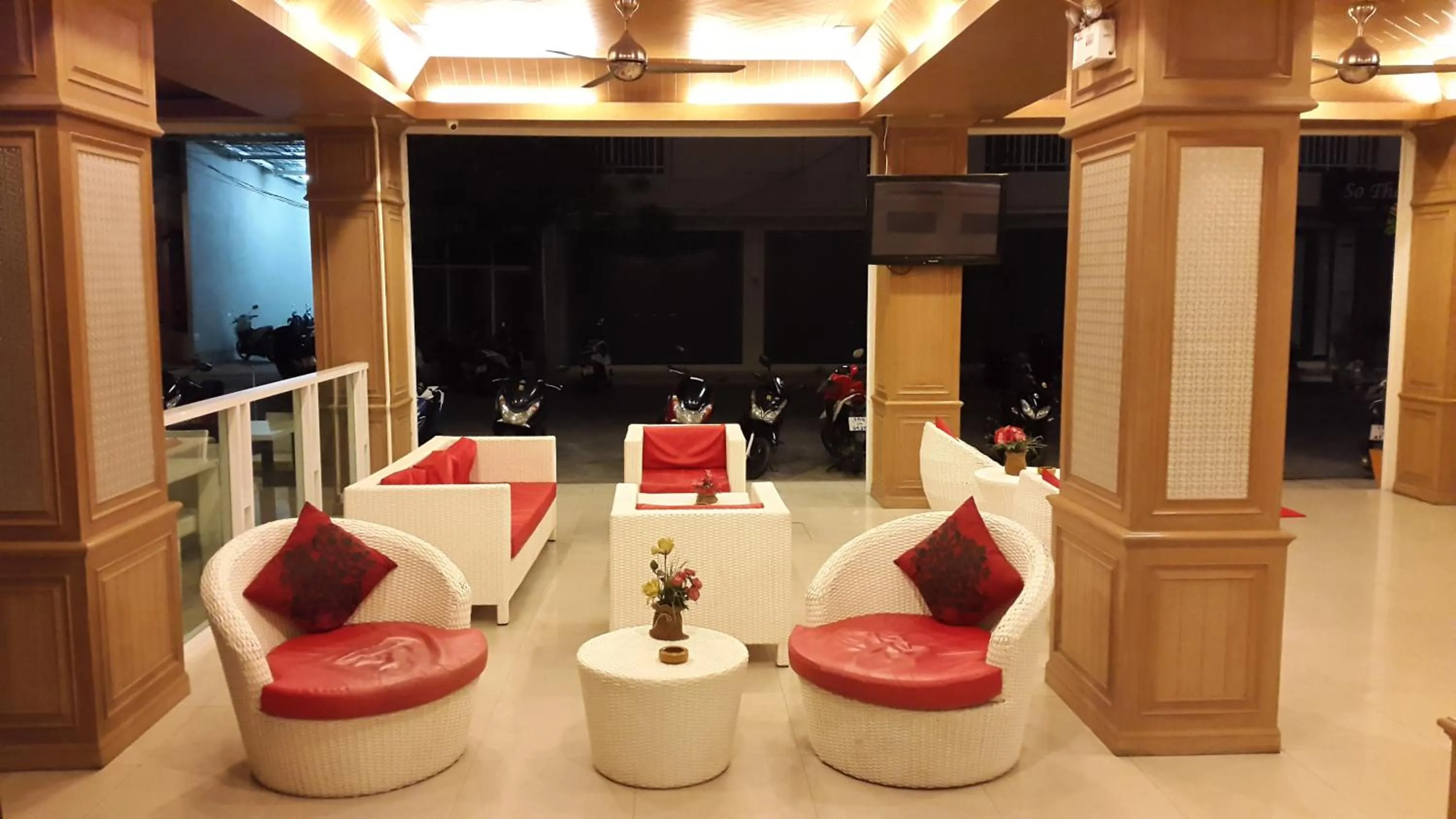 Seating area in Patong Princess
