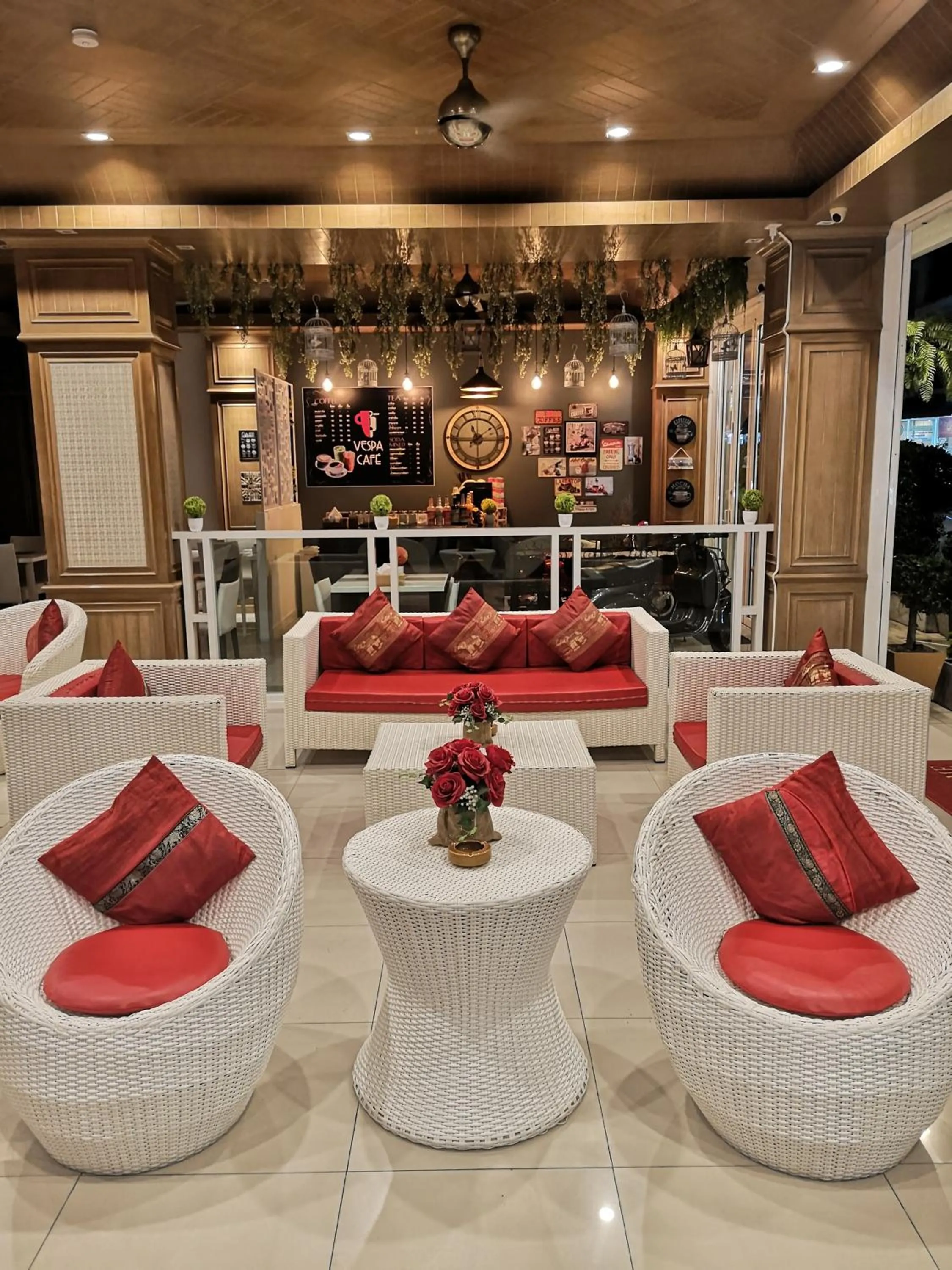 Seating area in Patong Princess