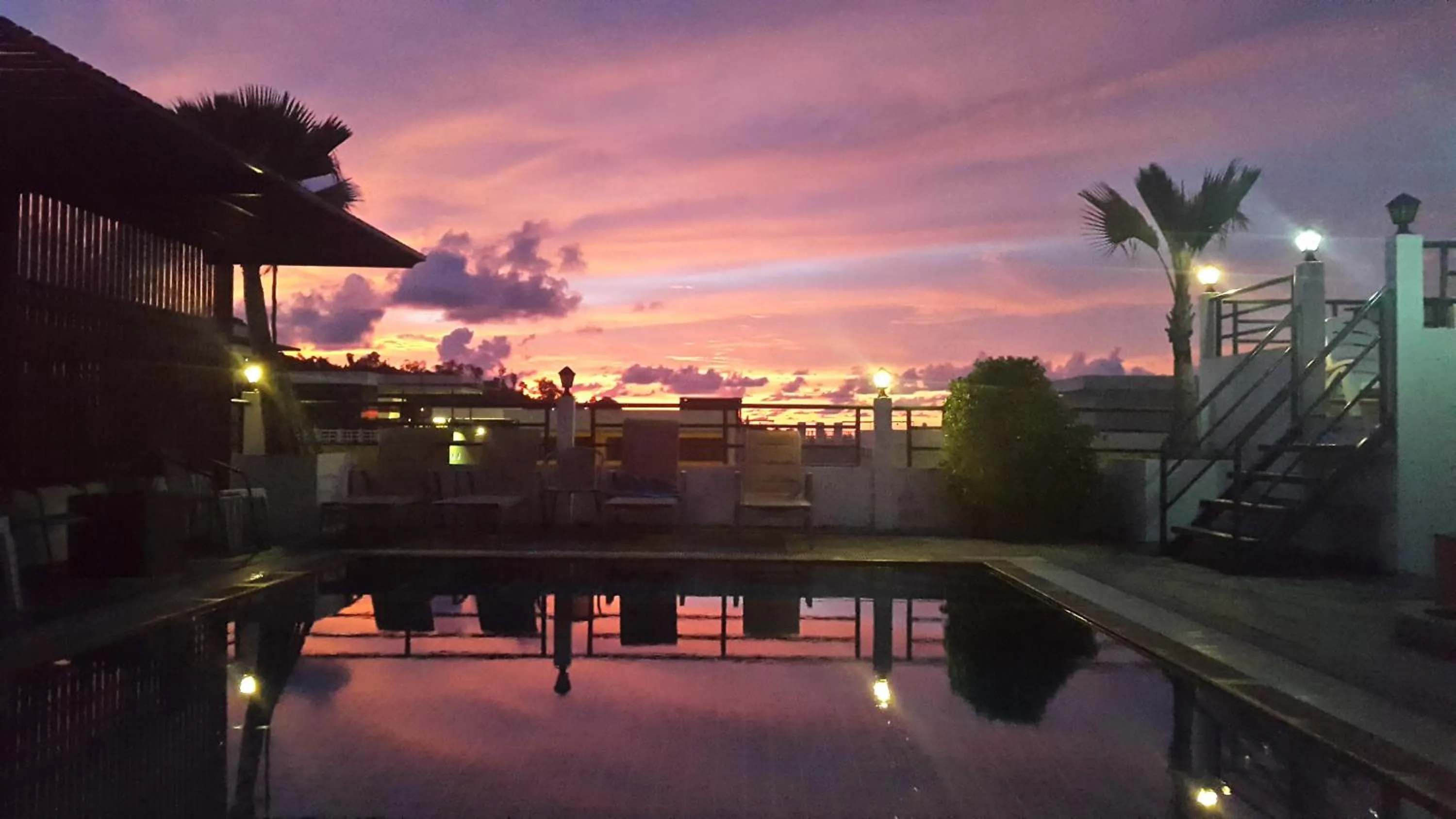 Pool view in Patong Princess