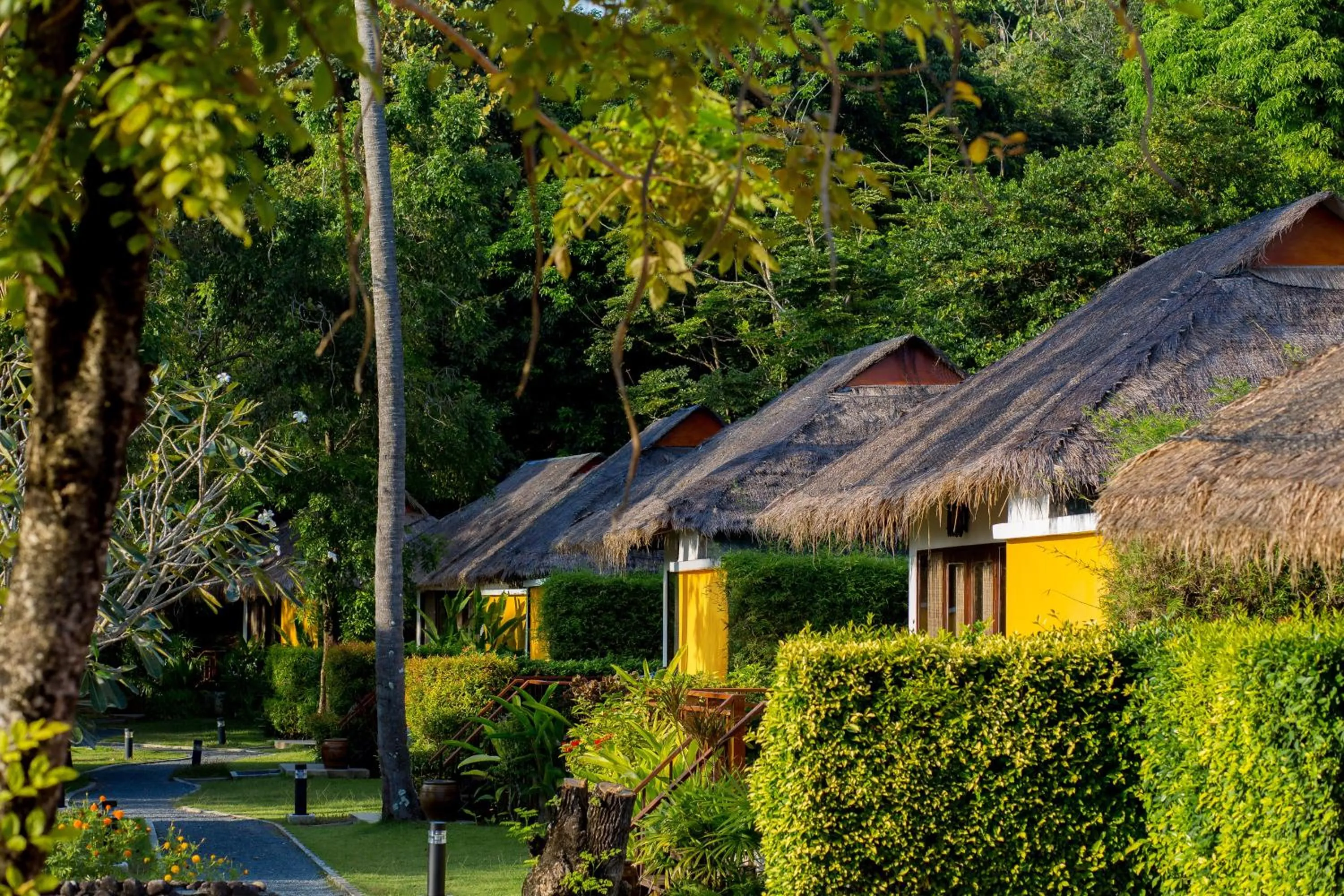 Garden view in Elixir Resort Koh Yao Yai - SHA Plus