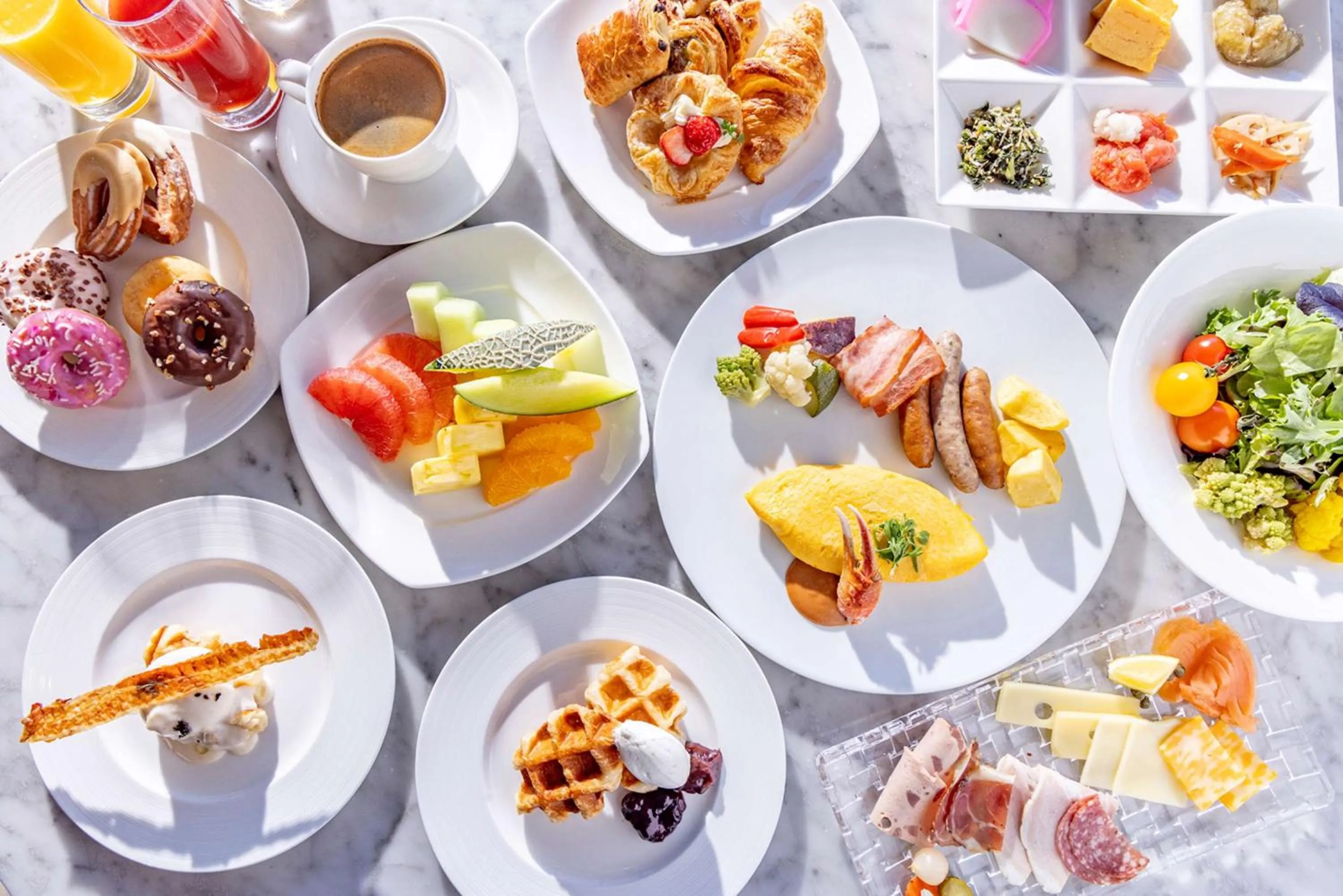 Restaurant/places to eat in Hilton Tokyo Odaiba