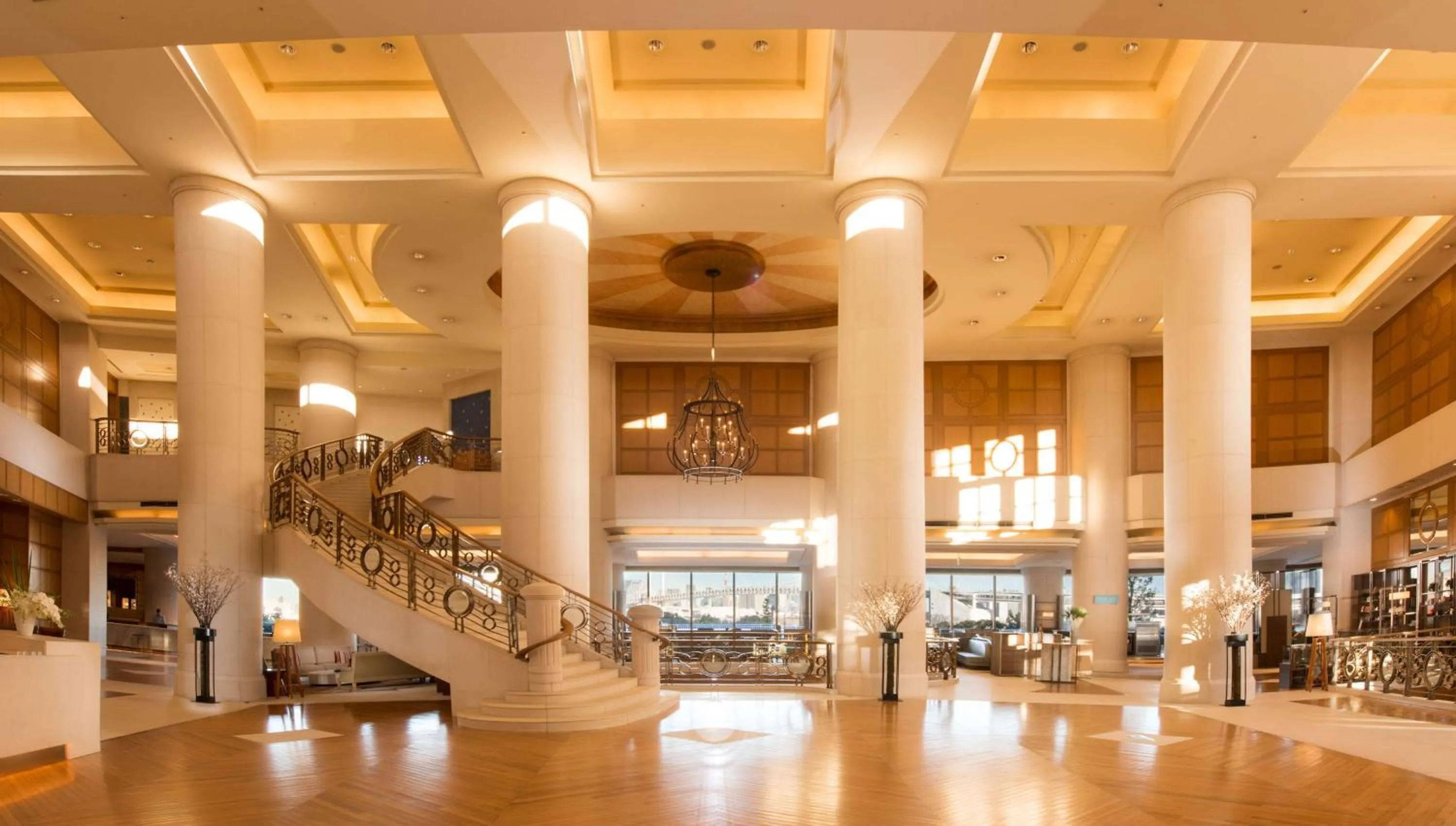 Lobby or reception in Hilton Tokyo Odaiba