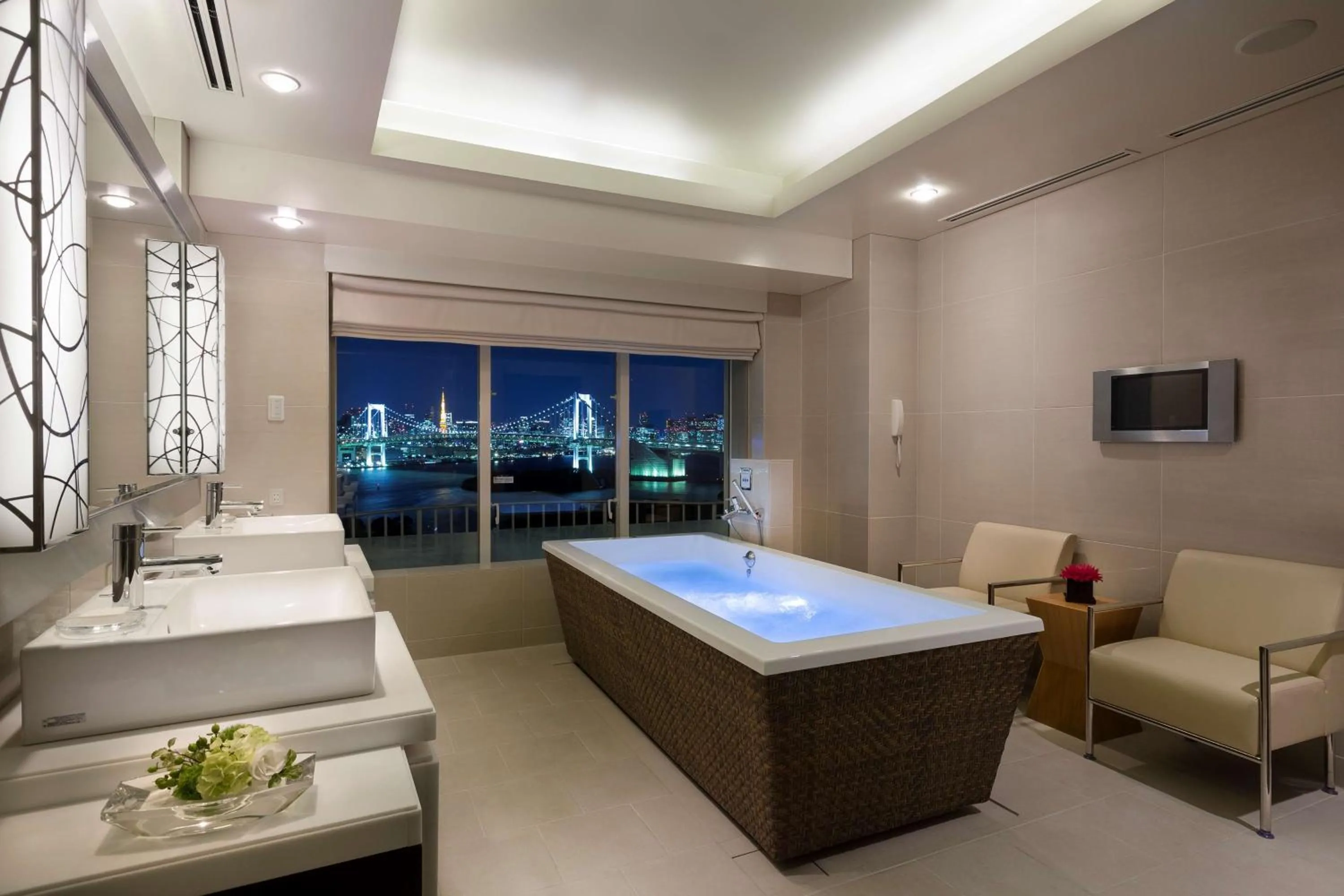 Bathroom in Hilton Tokyo Odaiba