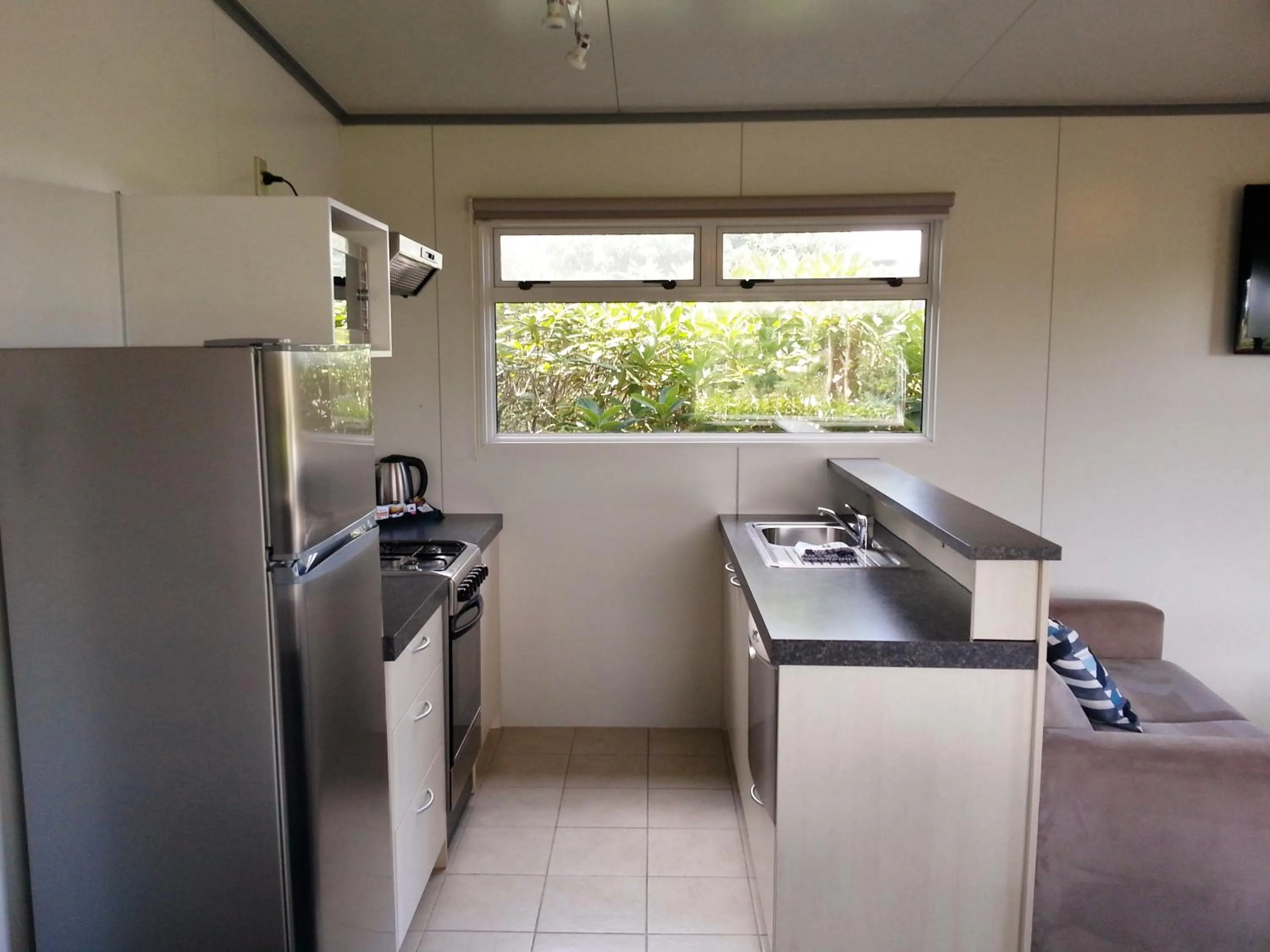 Kitchen or kitchenette in Taupo Debretts Spa Resort