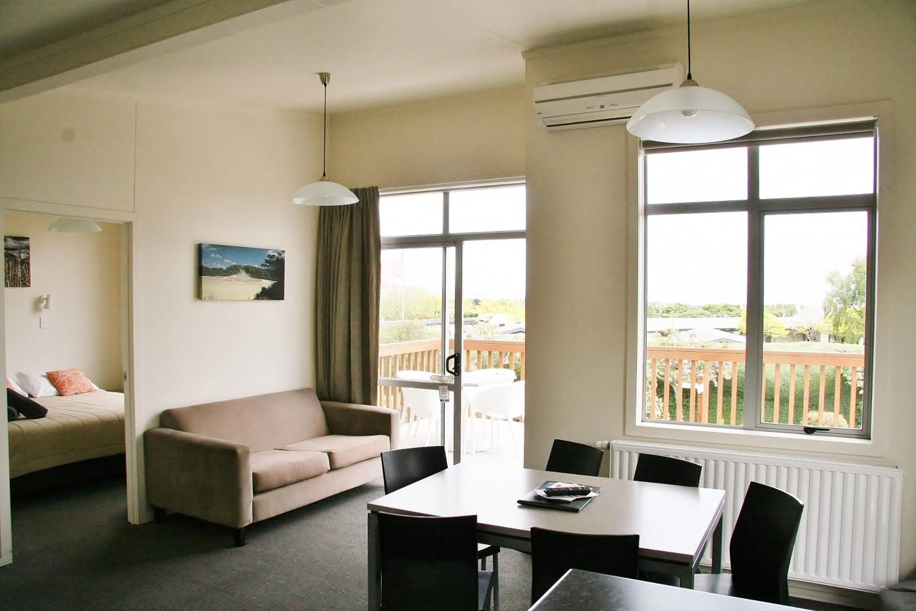 Living room in Taupo Debretts Spa Resort