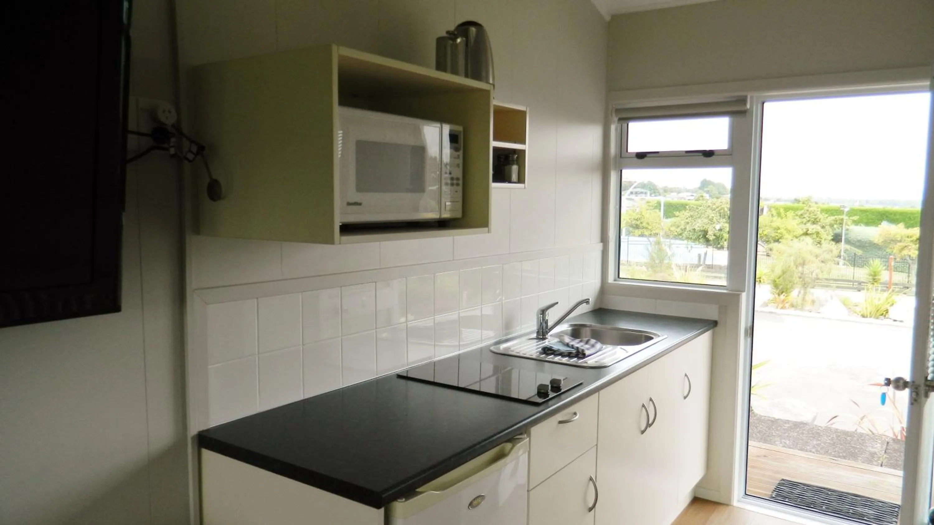 Kitchen or kitchenette in Taupo Debretts Spa Resort