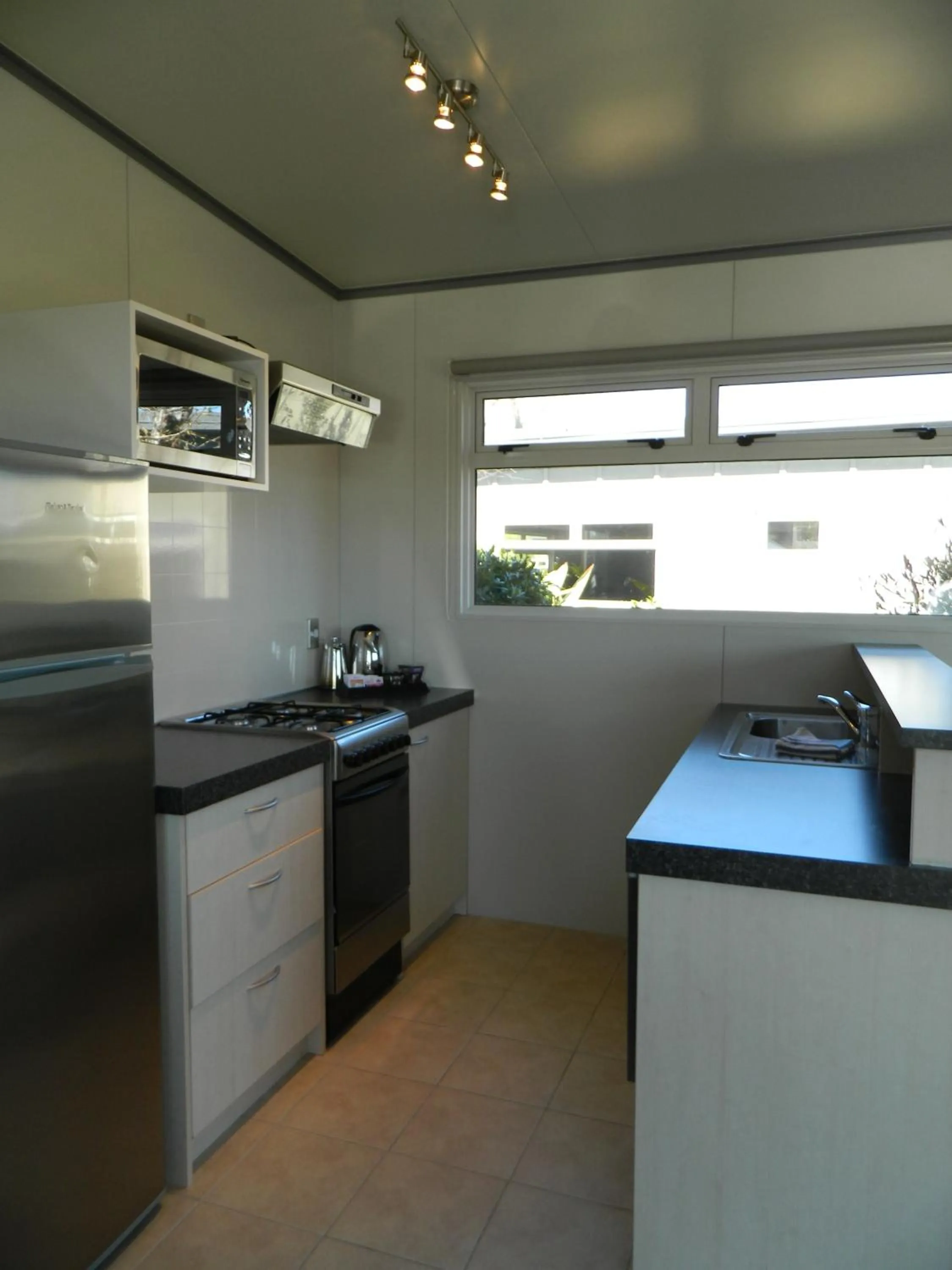 Kitchen or kitchenette in Taupo Debretts Spa Resort