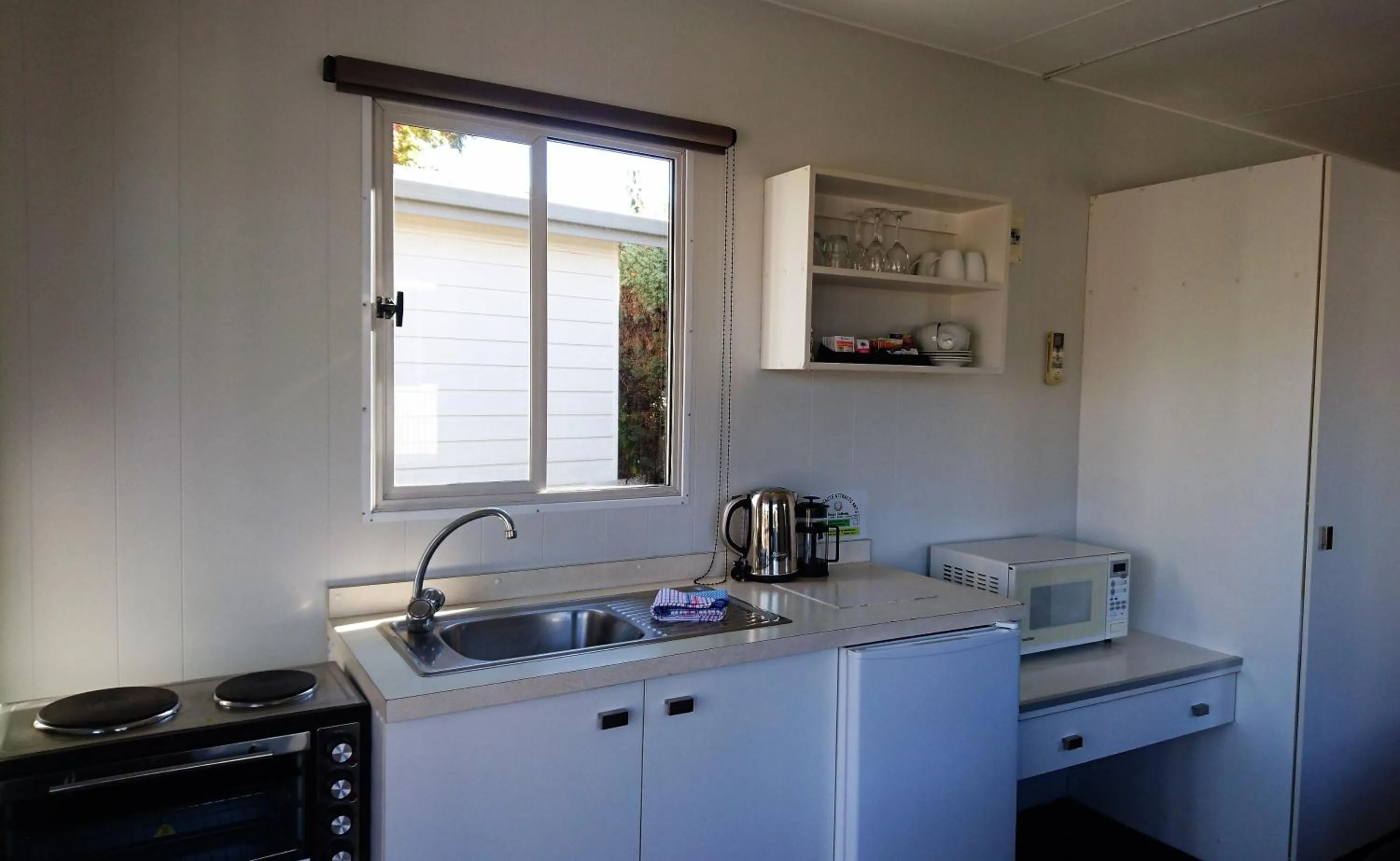 Kitchen or kitchenette in Taupo Debretts Spa Resort