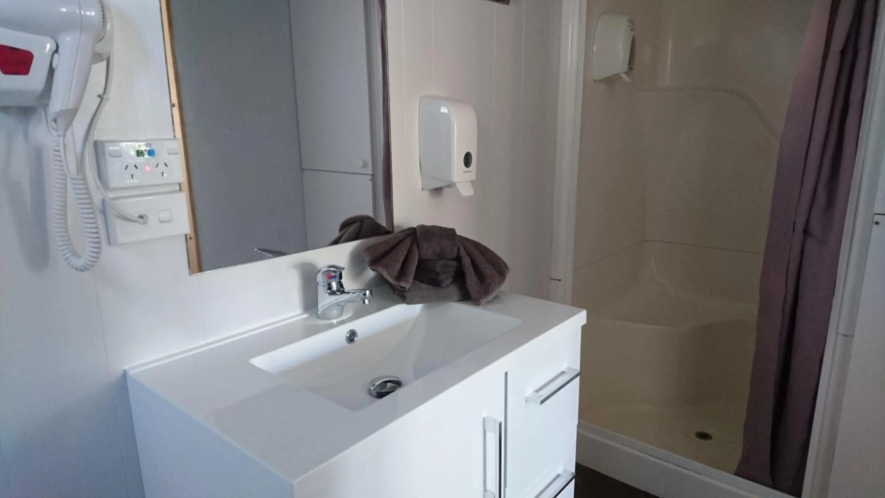 Bathroom in Taupo Debretts Spa Resort