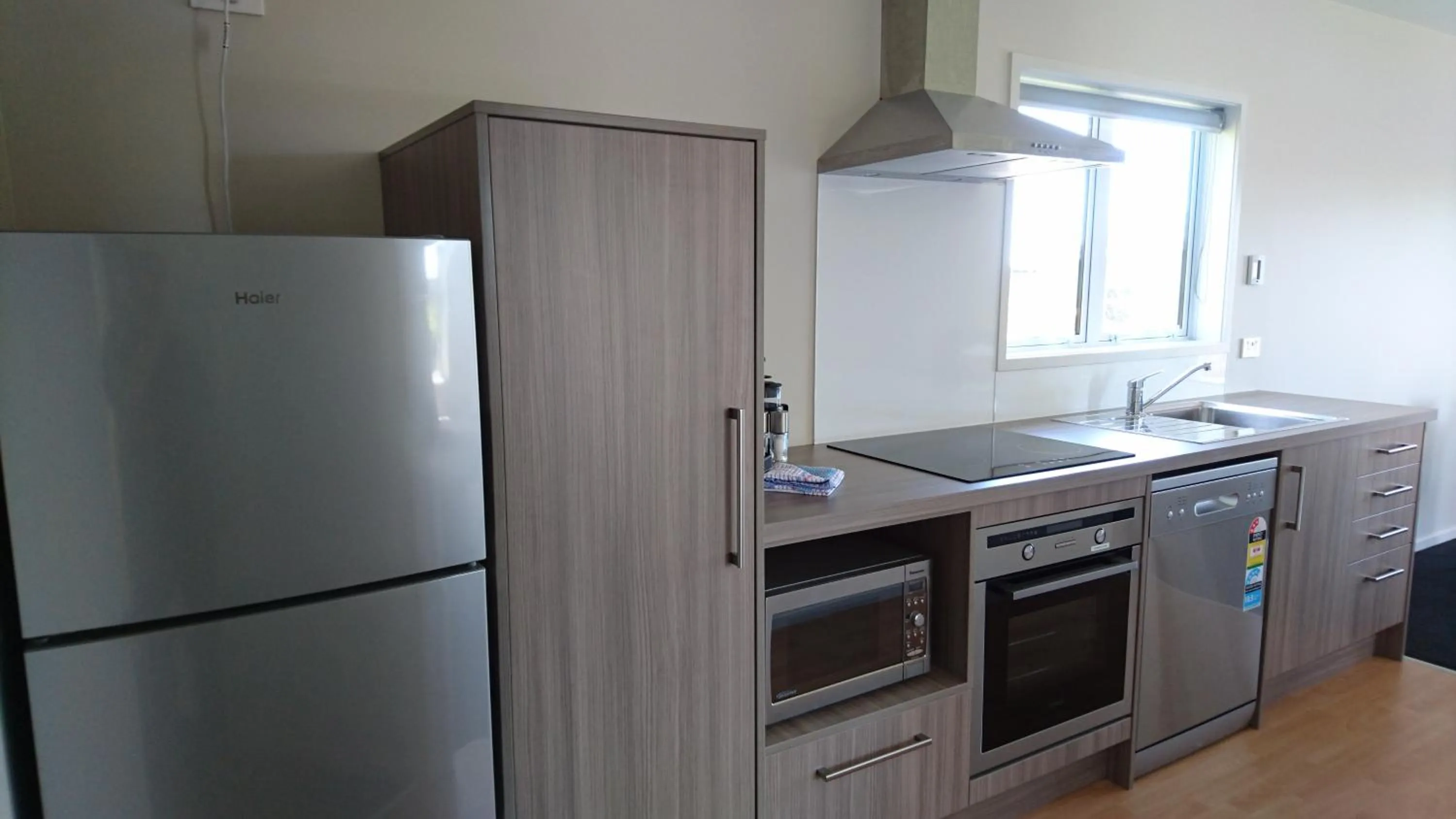 Kitchen or kitchenette in Taupo Debretts Spa Resort