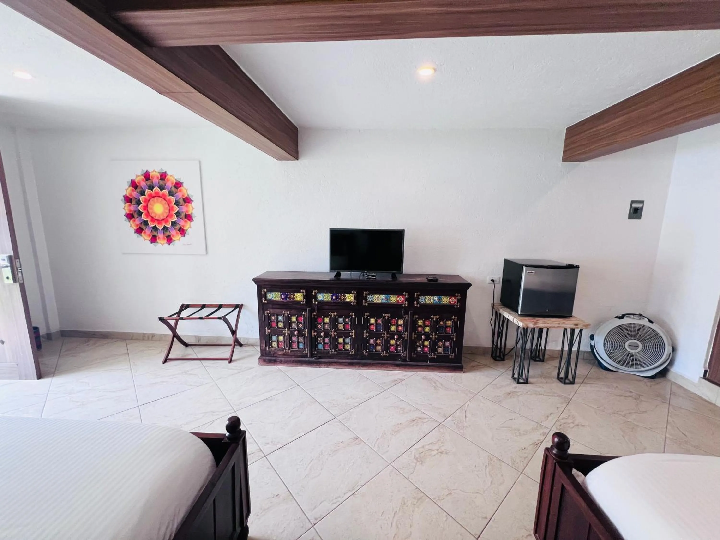 Bedroom in Hotel Las Puertas de Tepoztlan