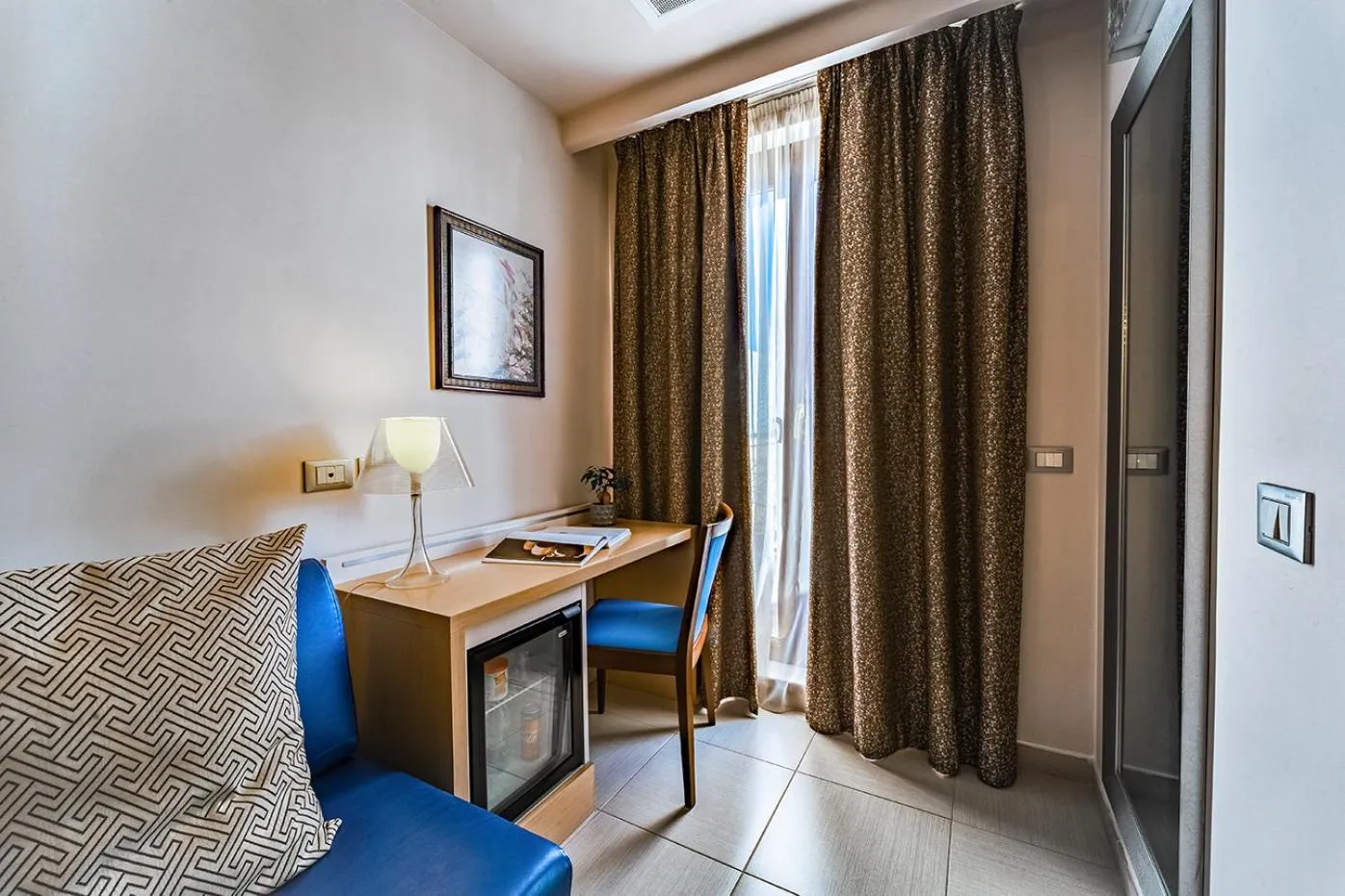 Patio, Bed in Kora Park Resort