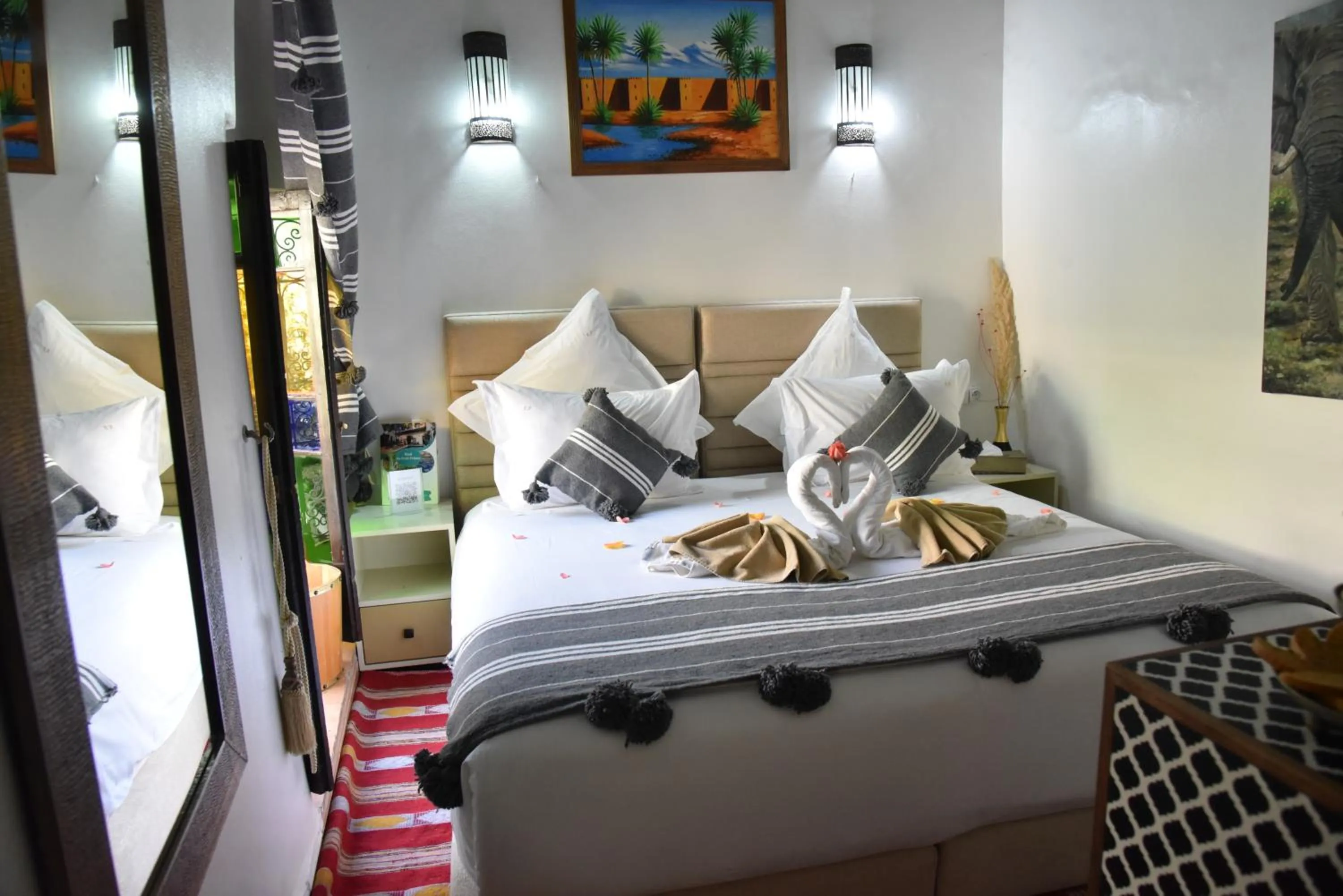 Bedroom, Bed in Riad Du Petit Prince