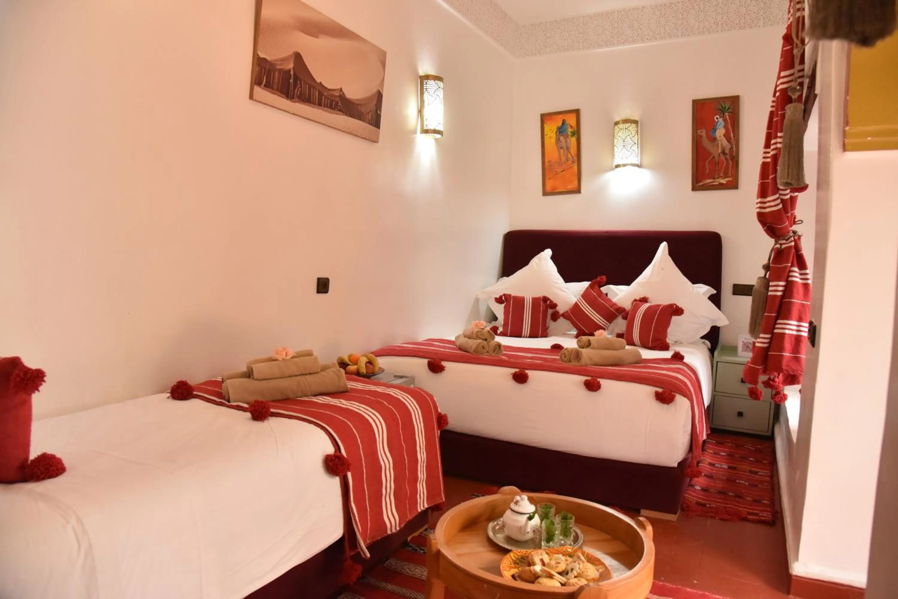 Bedroom, Bed in Riad Du Petit Prince