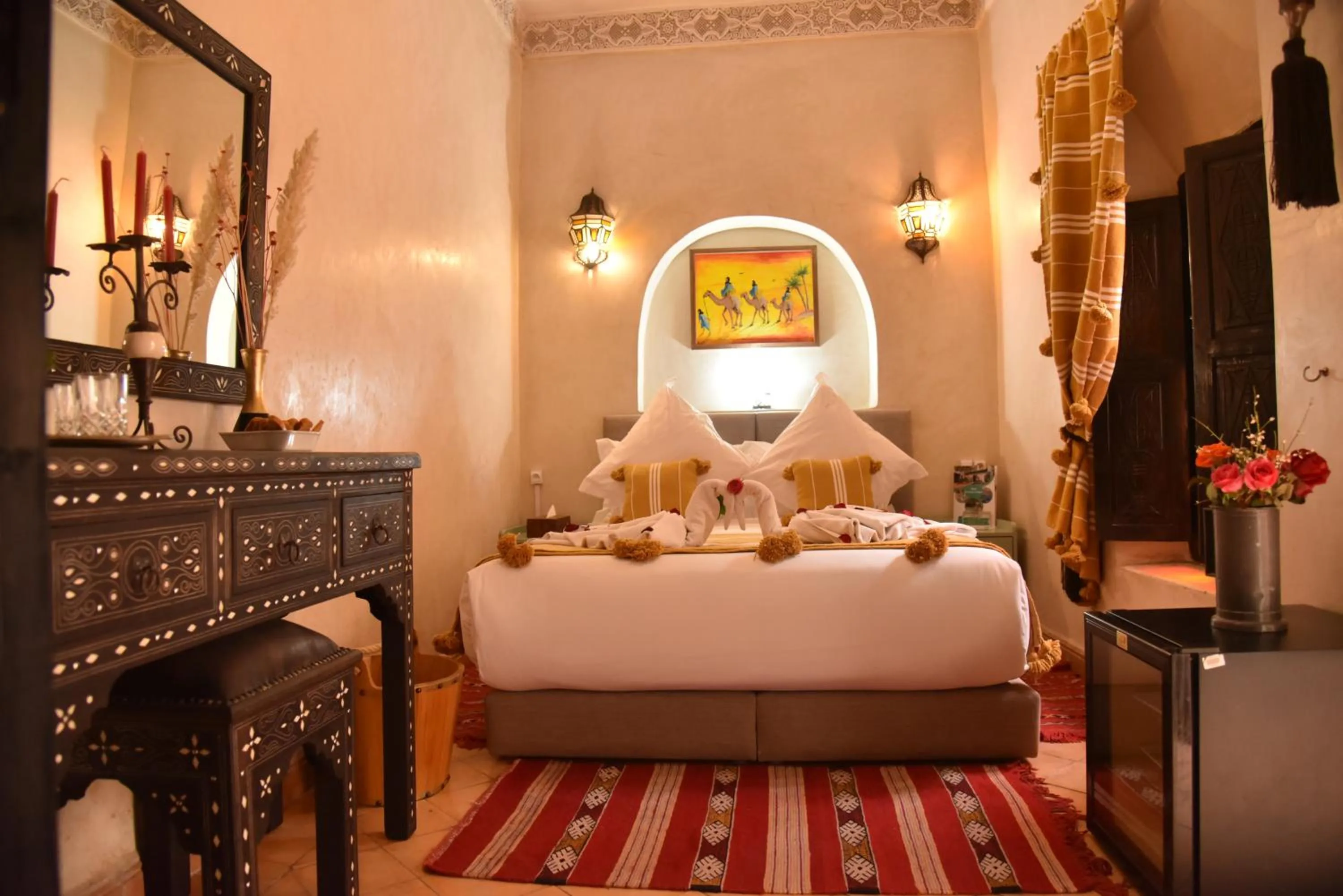 Bedroom, Bed in Riad Du Petit Prince
