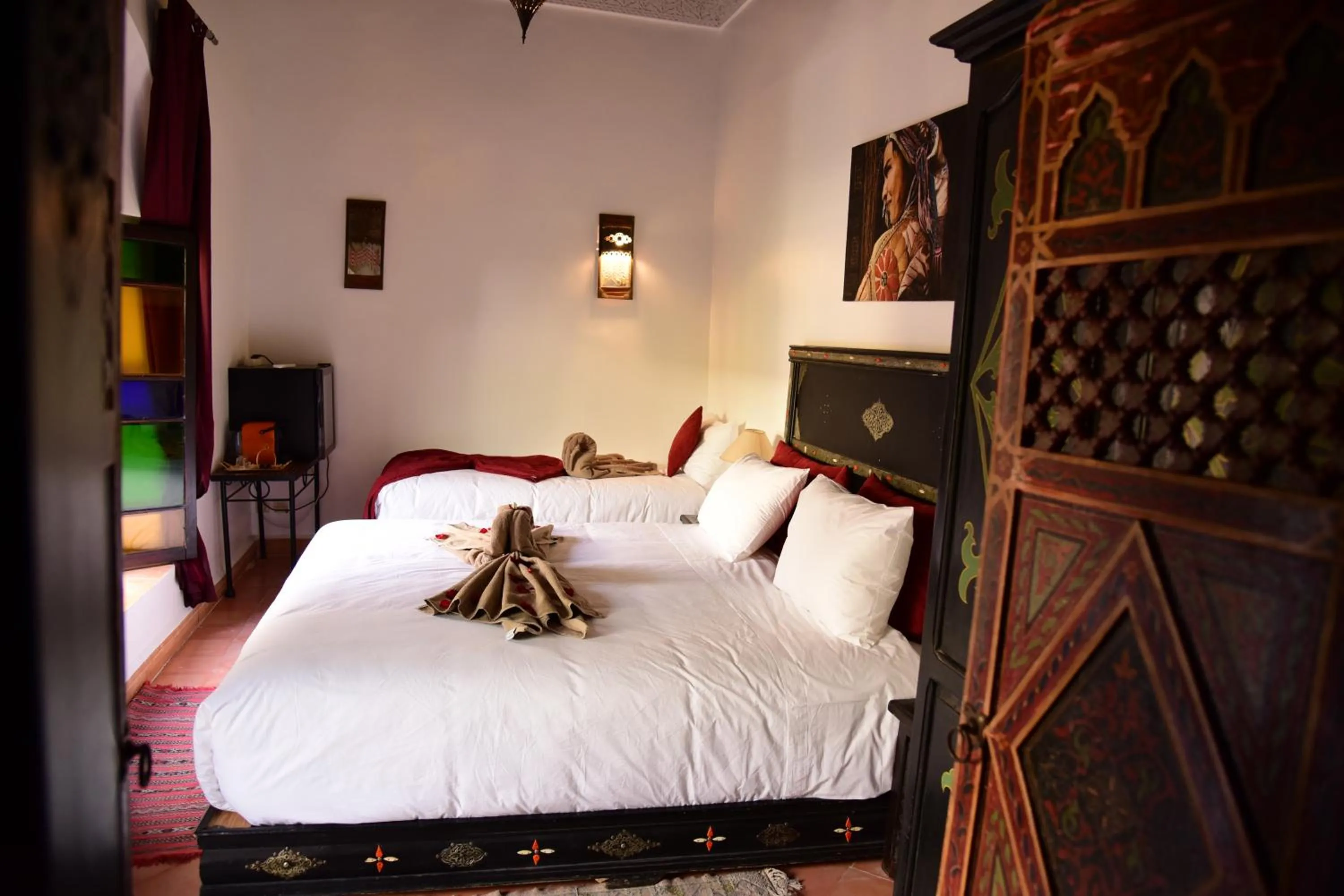 Bedroom, Bed in Riad Du Petit Prince