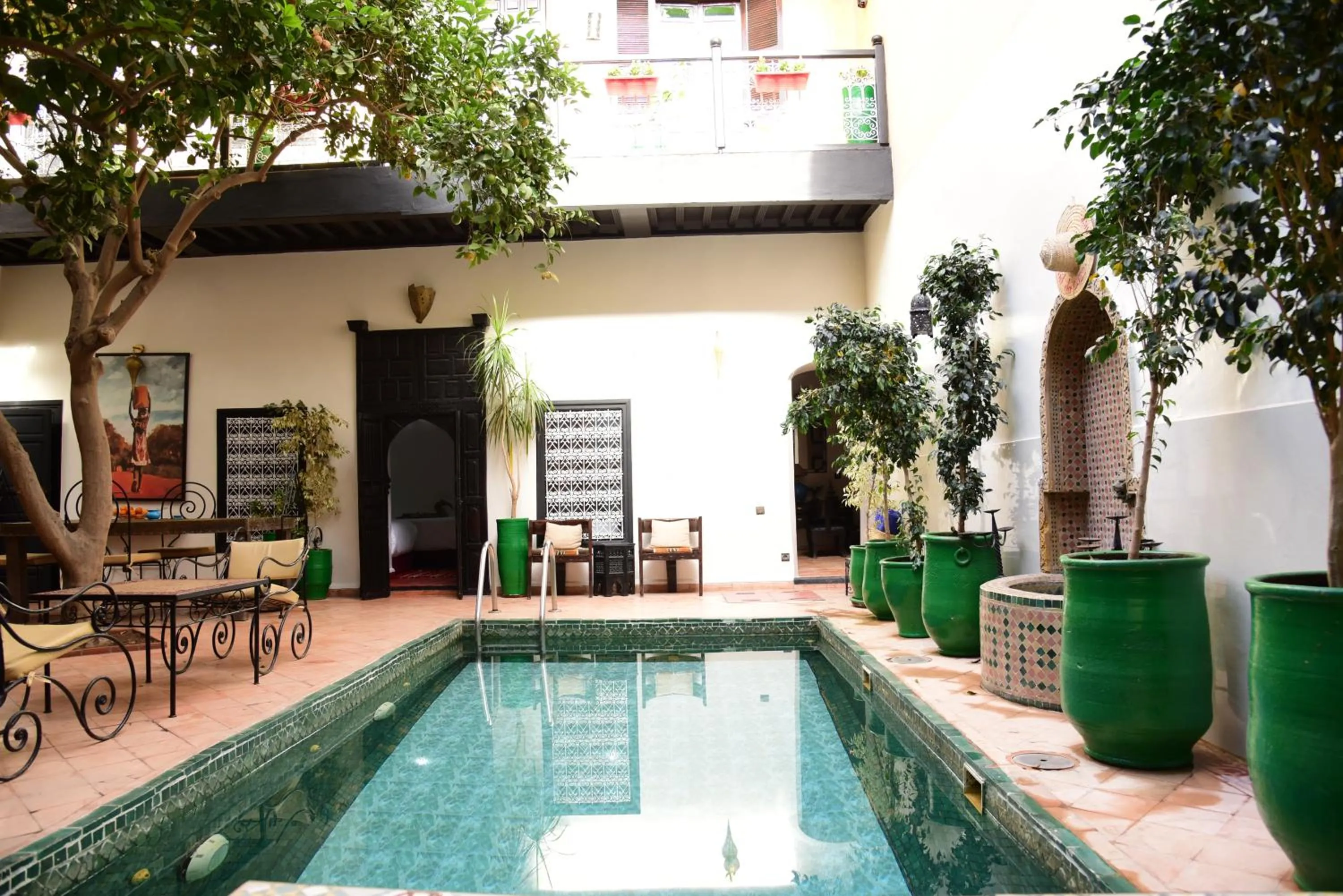 Swimming pool in Riad Du Petit Prince
