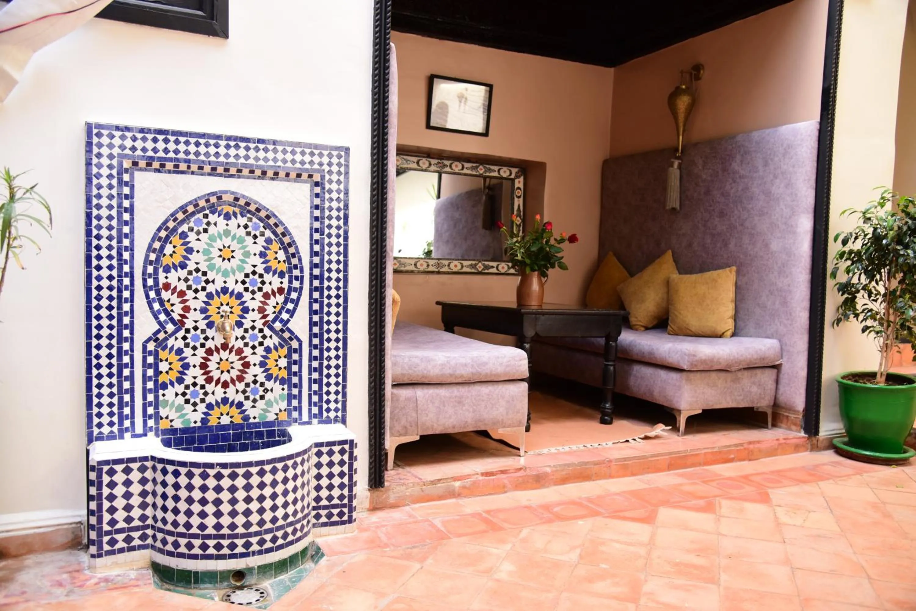 Living room in Riad Du Petit Prince