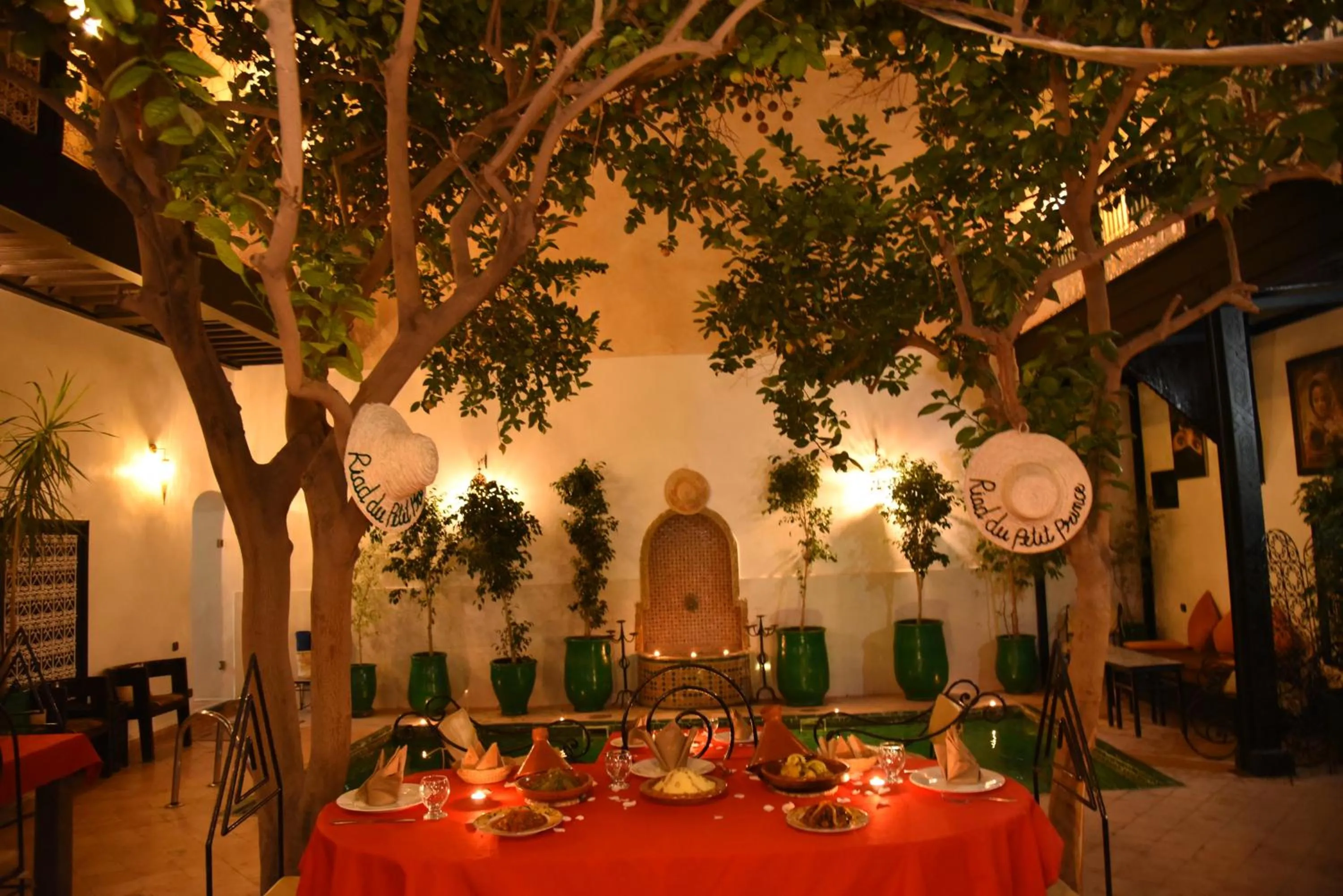 Restaurant/places to eat in Riad Du Petit Prince