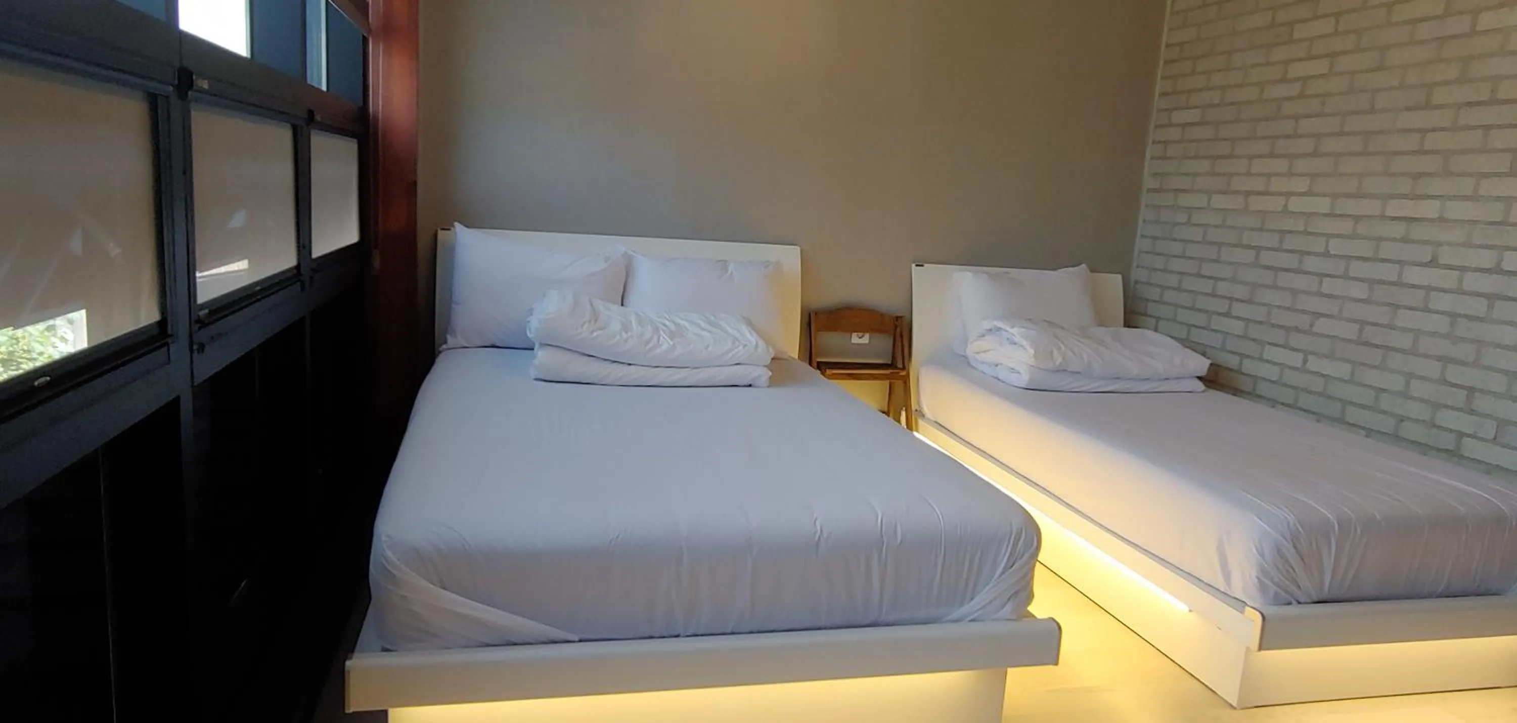 Bed in White Windmill Guesthouse