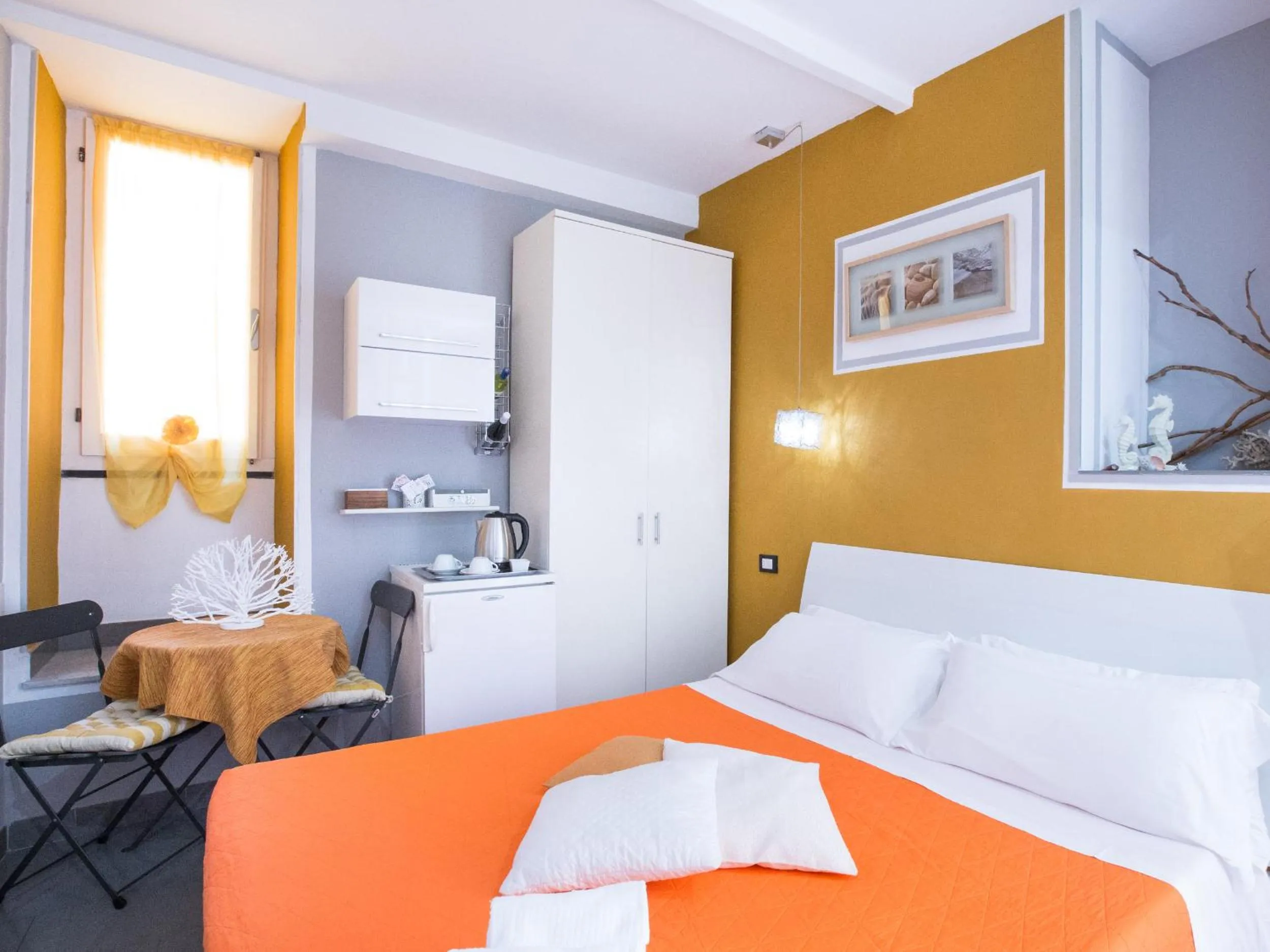 Bed in I Coralli rooms & apartments